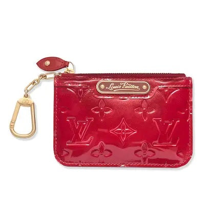 GLM-POMME D'AMOUR MONOGRAM VERNIS CLES KEY COIN PURSE