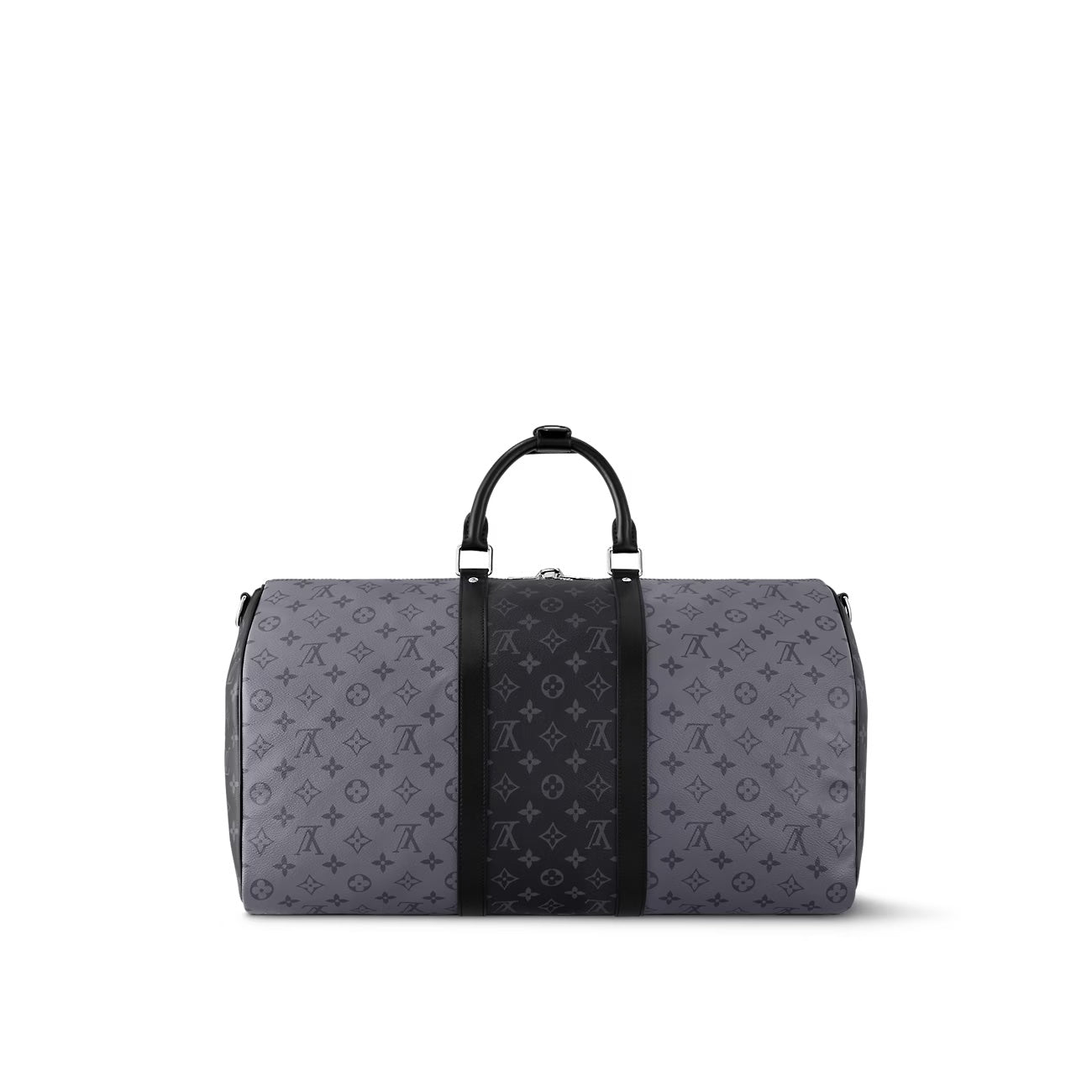 LOUIS VUITTON REVERSE MONOGRAM ECLIPSE KEEPALL BANDOULIÈRE 50 BAG