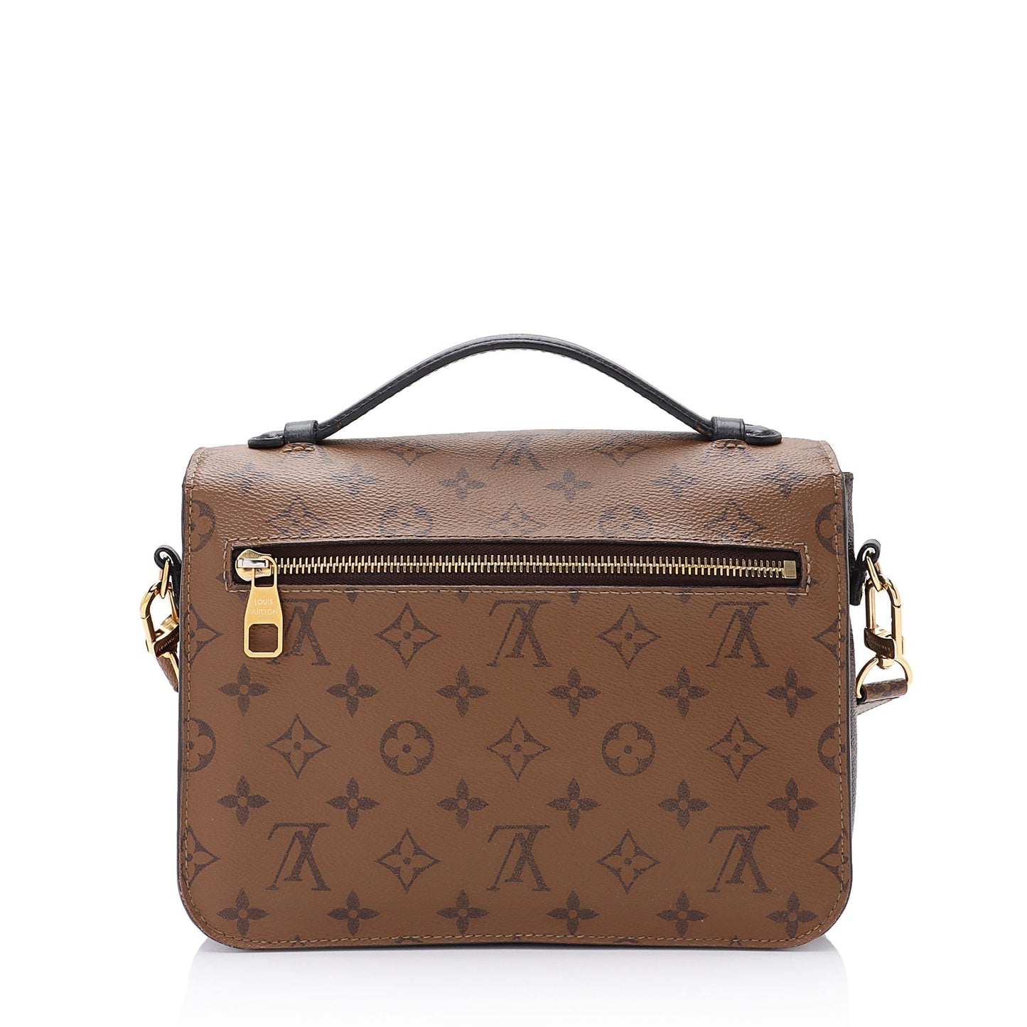 Louis Vuitton Reverse Monogram Pochette Metis Shoulder Bag (SHF-HDehHC)