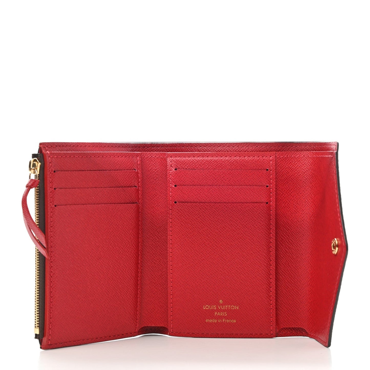 GLM-Damier Ebene Victorine Wallet Red