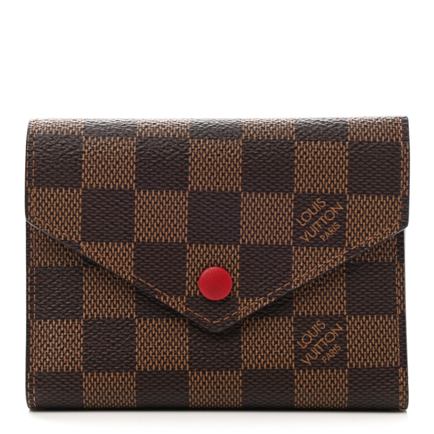 GLM-Damier Ebene Victorine Wallet Red
