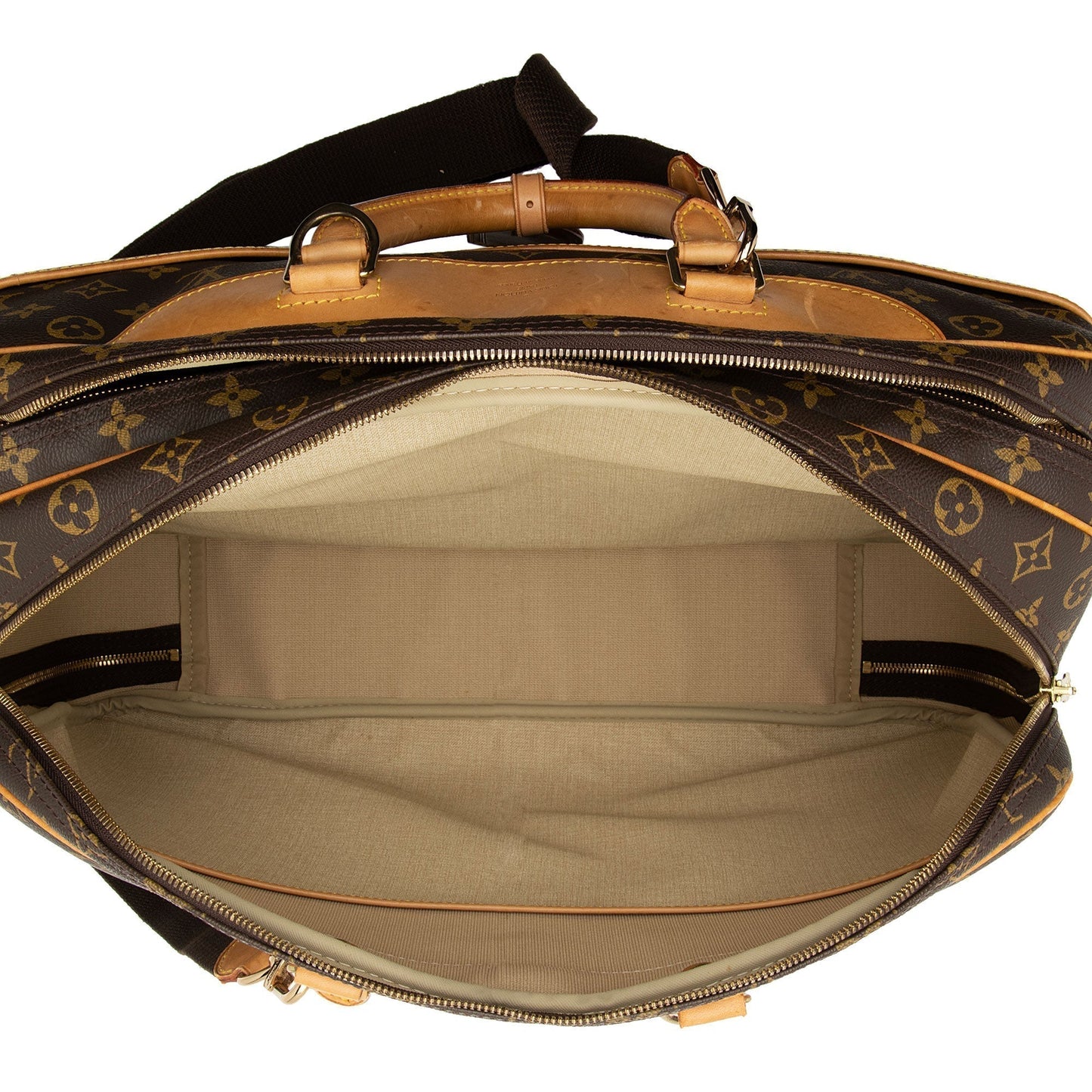 Louis Vuitton Vintage Monogram Canvas Alize 24 Heures Weekender