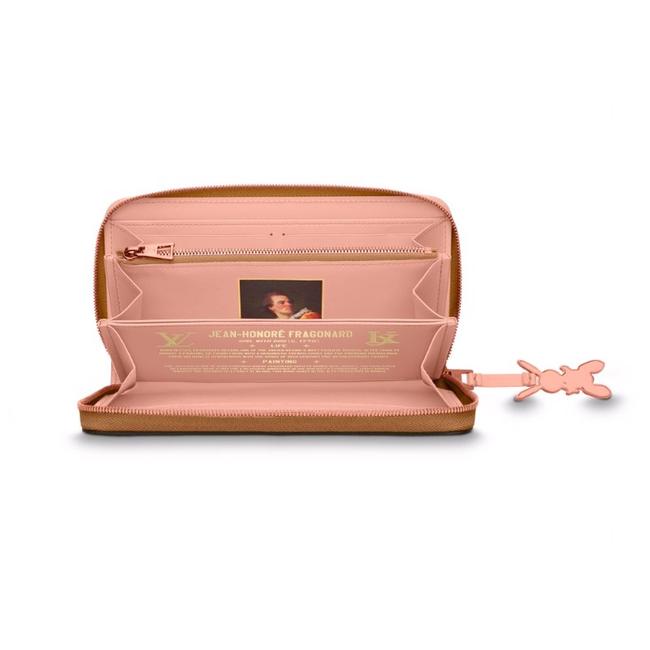LOUIS VUITTON ZIPPY MASTER COLLECTION FRAGONARD LONG WALLET CLUTCH