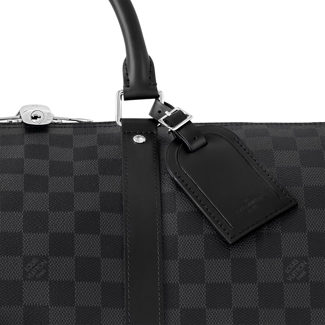 LOUIS VUITTON DAMIER GRAPHITE KEEPALL BANDOULIÈRE 55 BAG