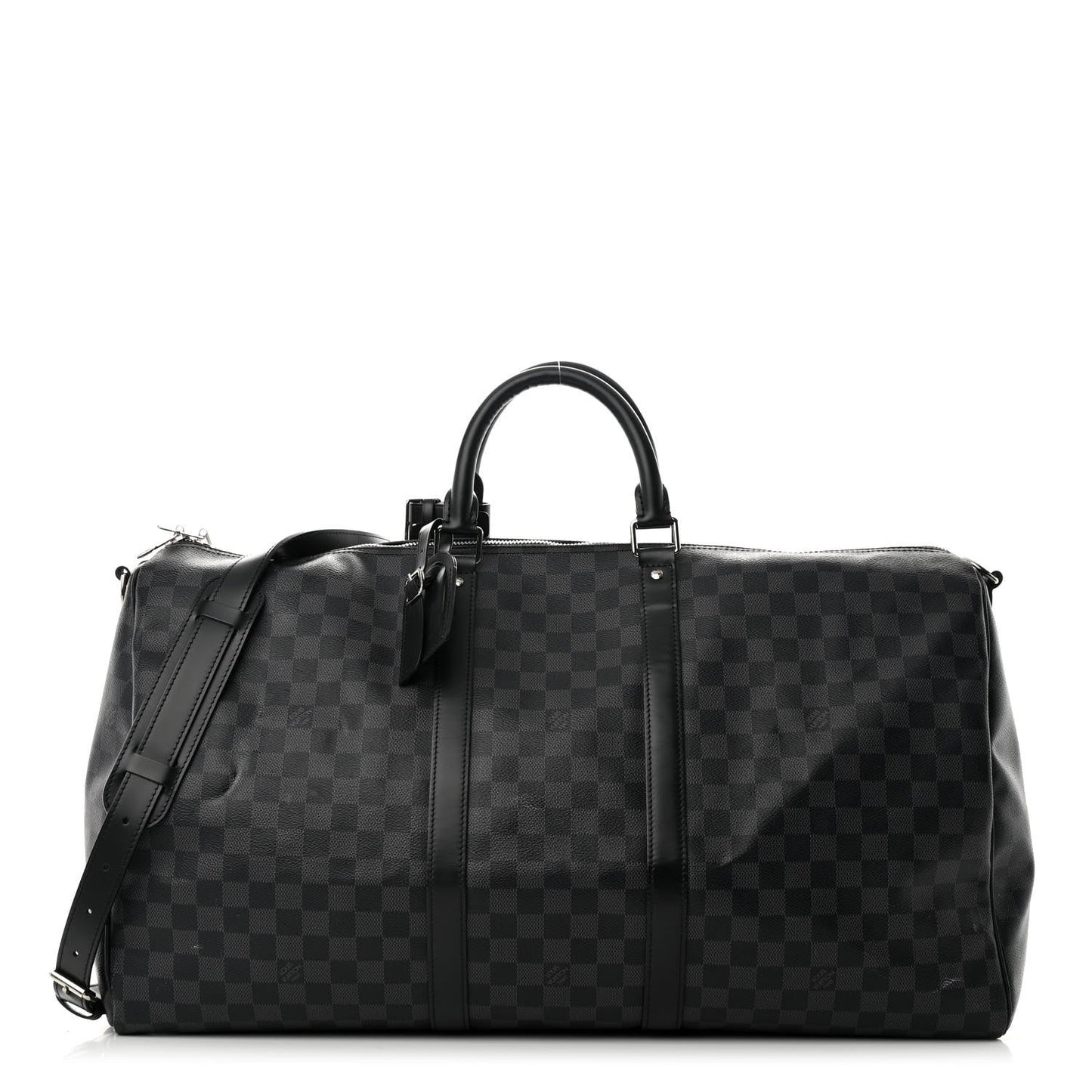LOUIS VUITTON DAMIER GRAPHITE KEEPALL BANDOULIÈRE 55 BAG