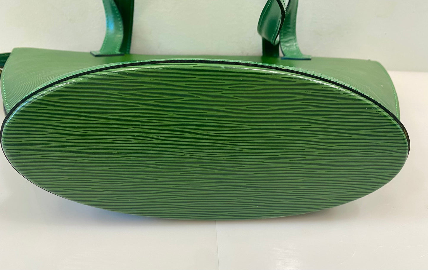 LOUIS VUITTON SAINT JACQUES PM SHOULDER BAG IN BORNEO GREEN