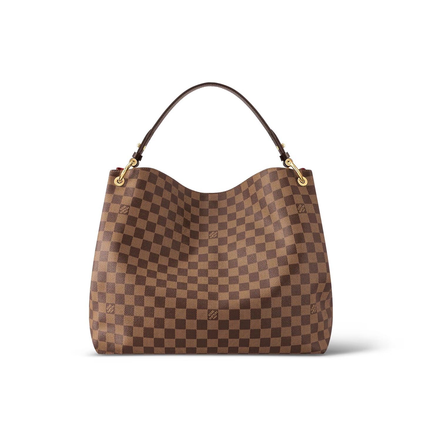 LOUIS VUITTON DAMIER EBENE GRACEFULL MM HOBO BAG