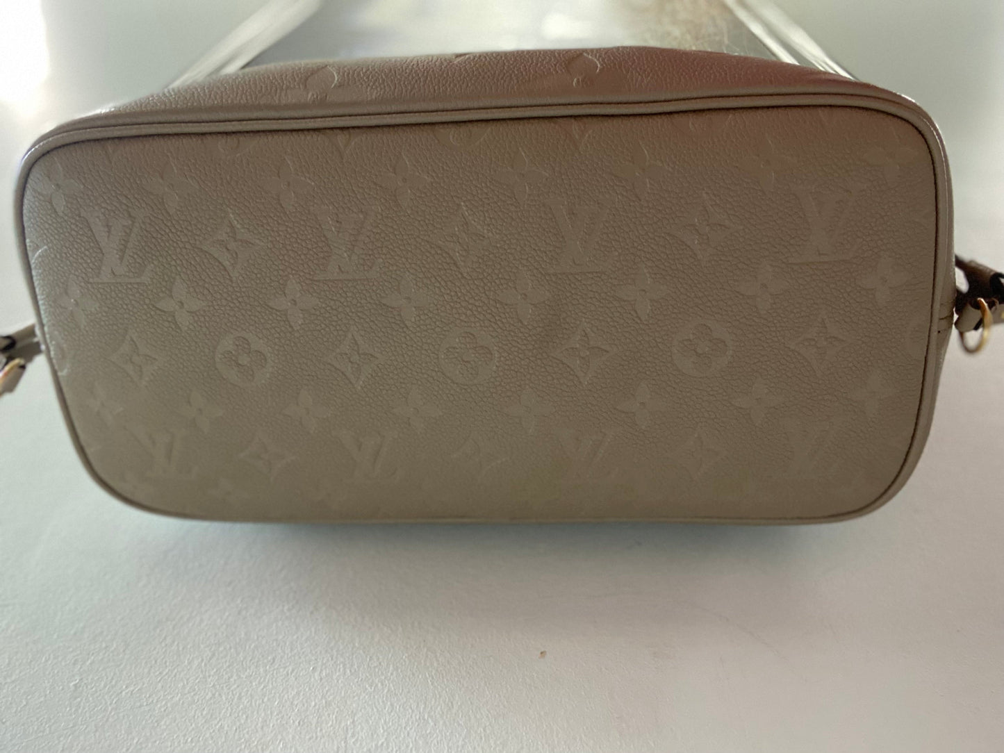 LOUIS VUITTON MONOGRAM EMPREINTE LEATHER NEVERFULL TOTE MM
