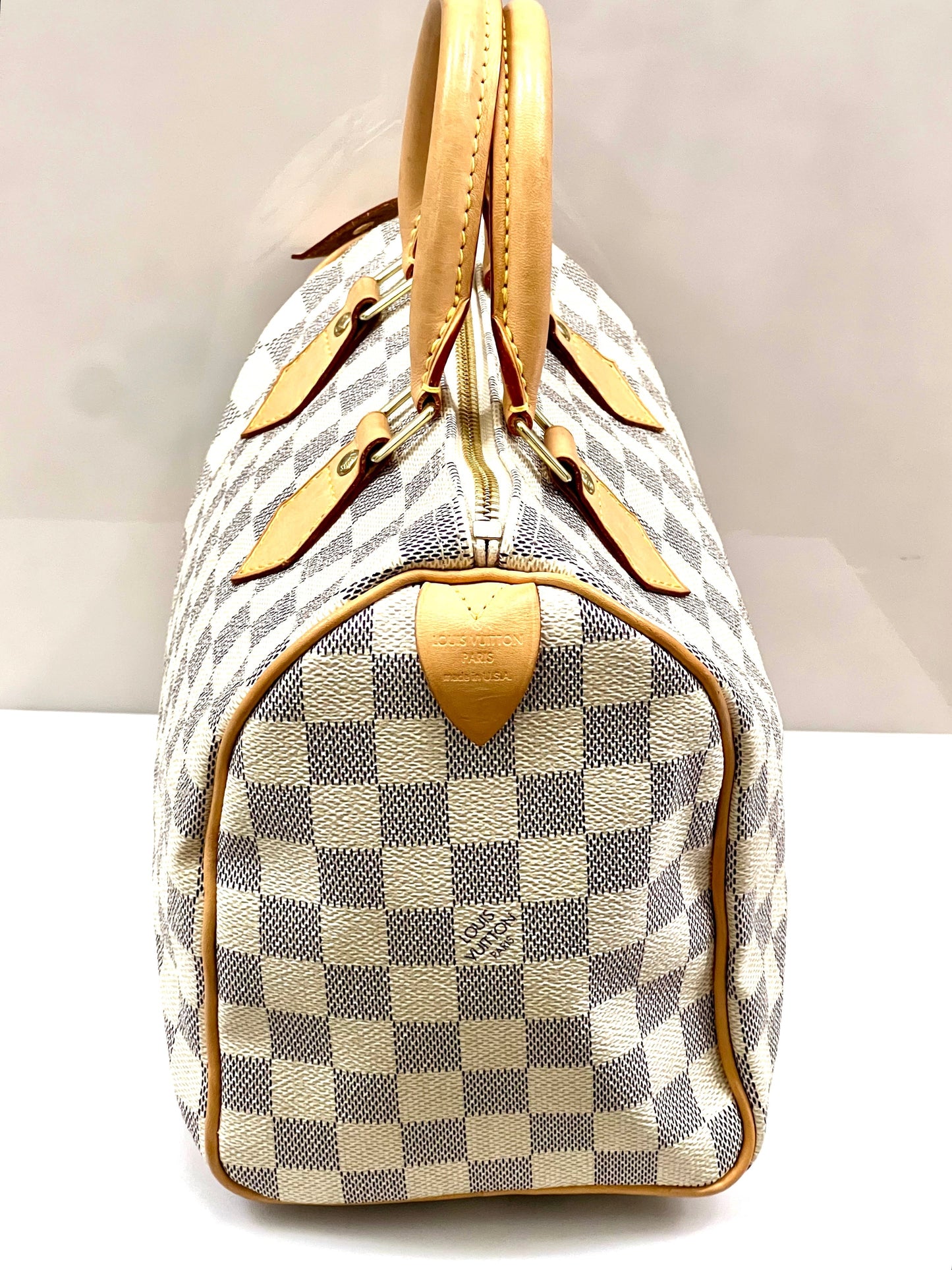 LOUIS VUITTON DAMIER AZUR SPEEDY 25 HANDBAG