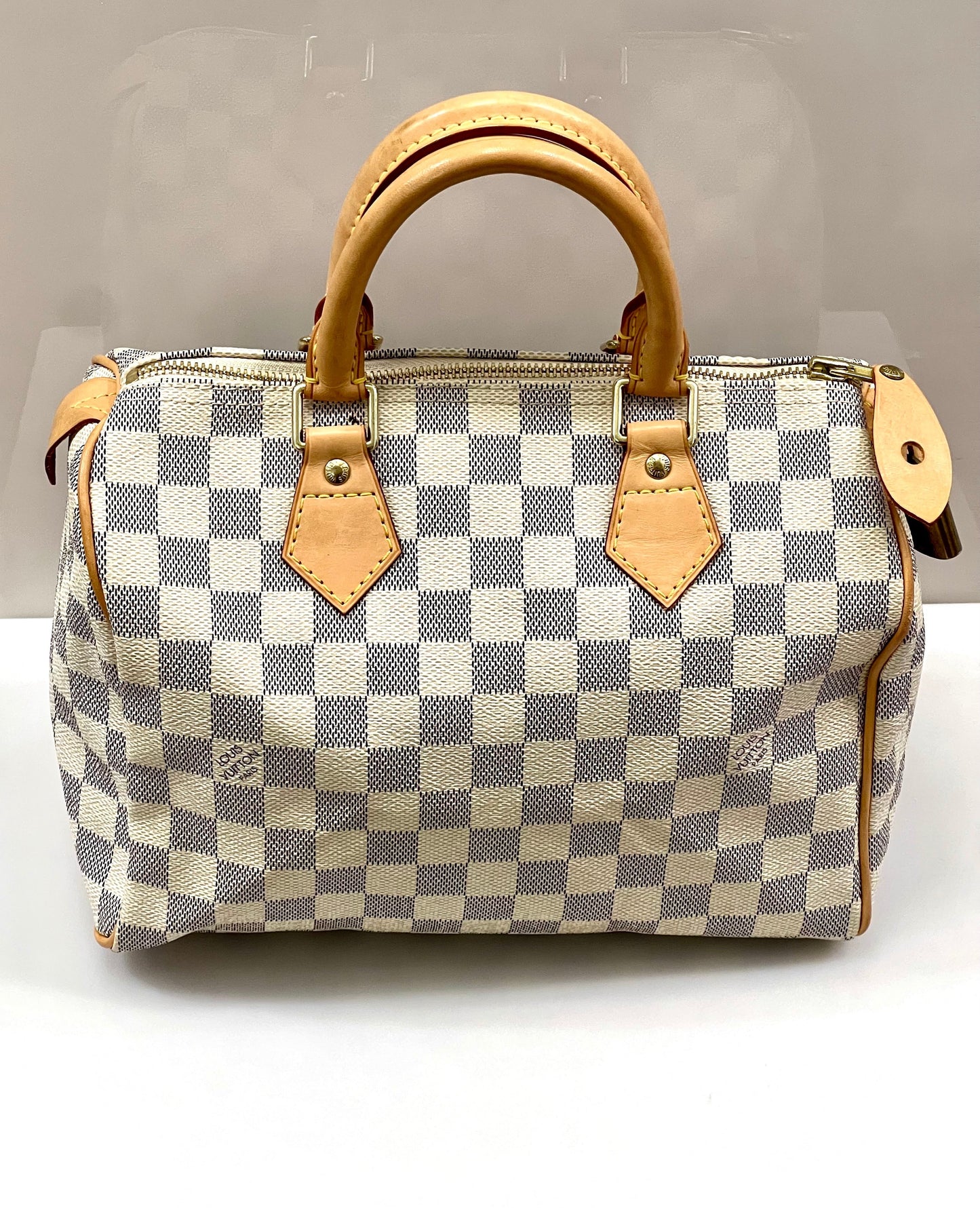 LOUIS VUITTON DAMIER AZUR SPEEDY 25 HANDBAG