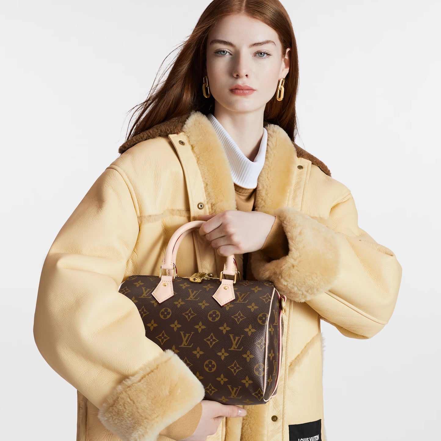 LOUIS VUITTON MONOGRAM SPEEDY 25 BANDOULIÈRE HANDBAG