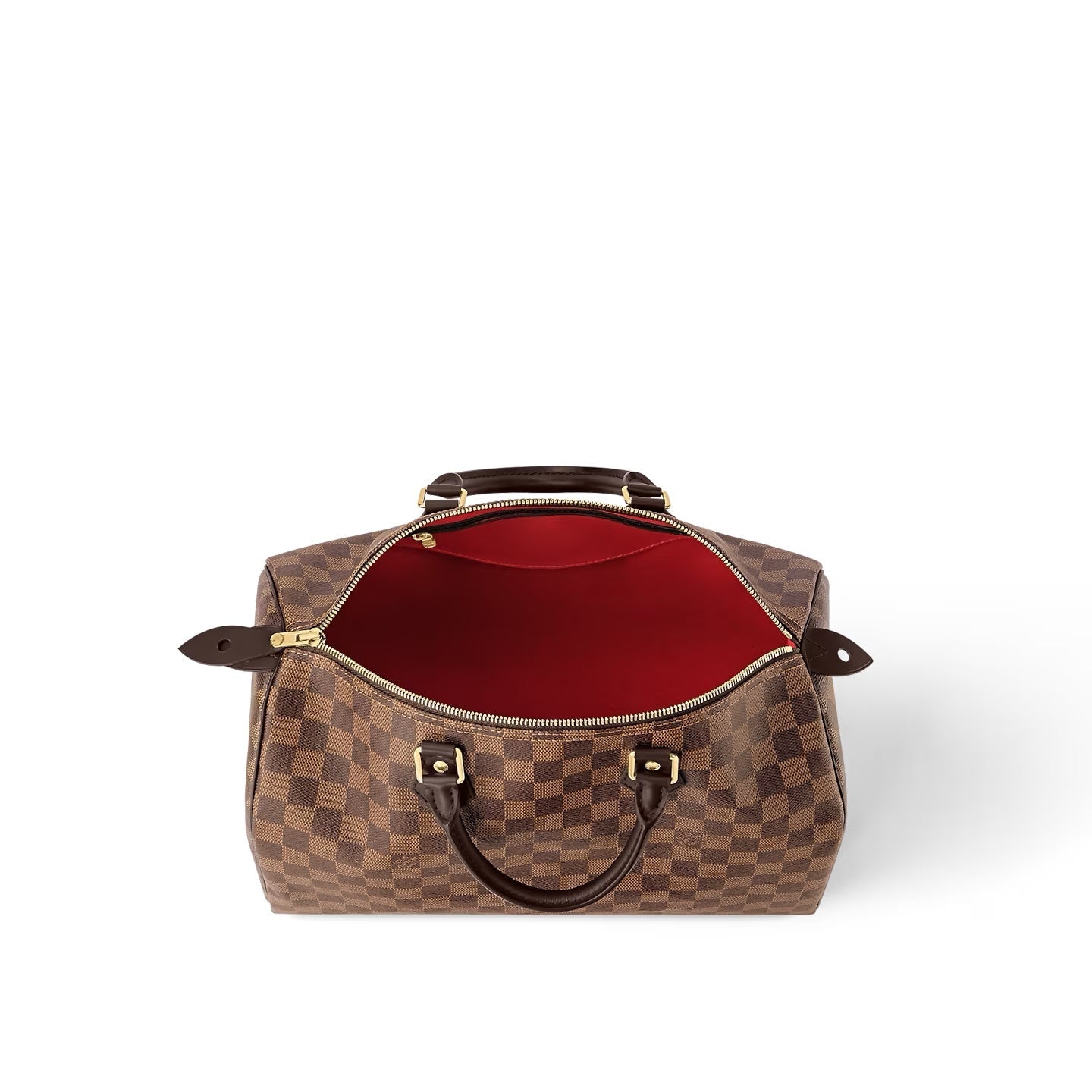 LOUIS VUITTON DAMIER EBENE SPEEDY 35 HANDBAGS