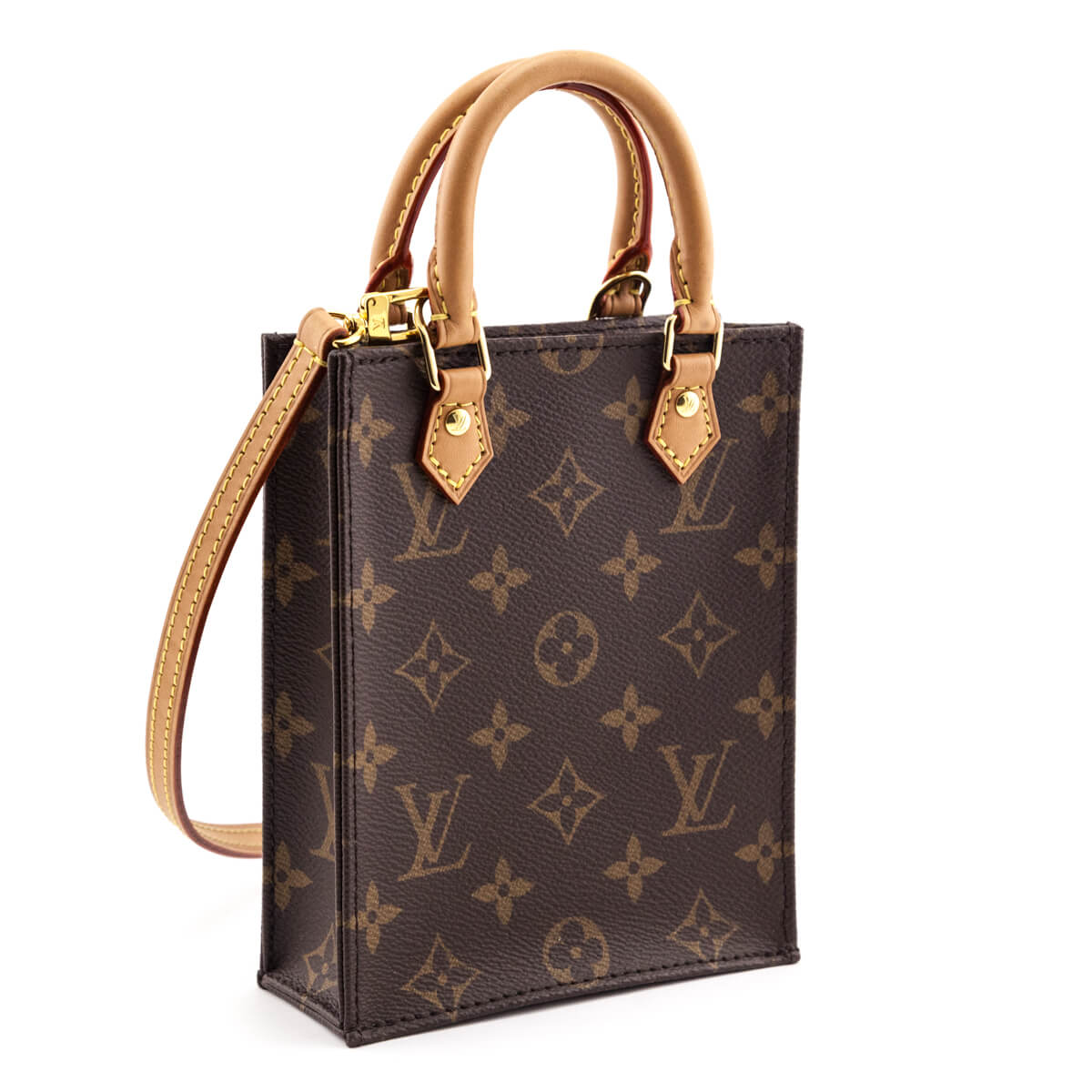 Louis Vuitton Monogram Petit Sac Plat