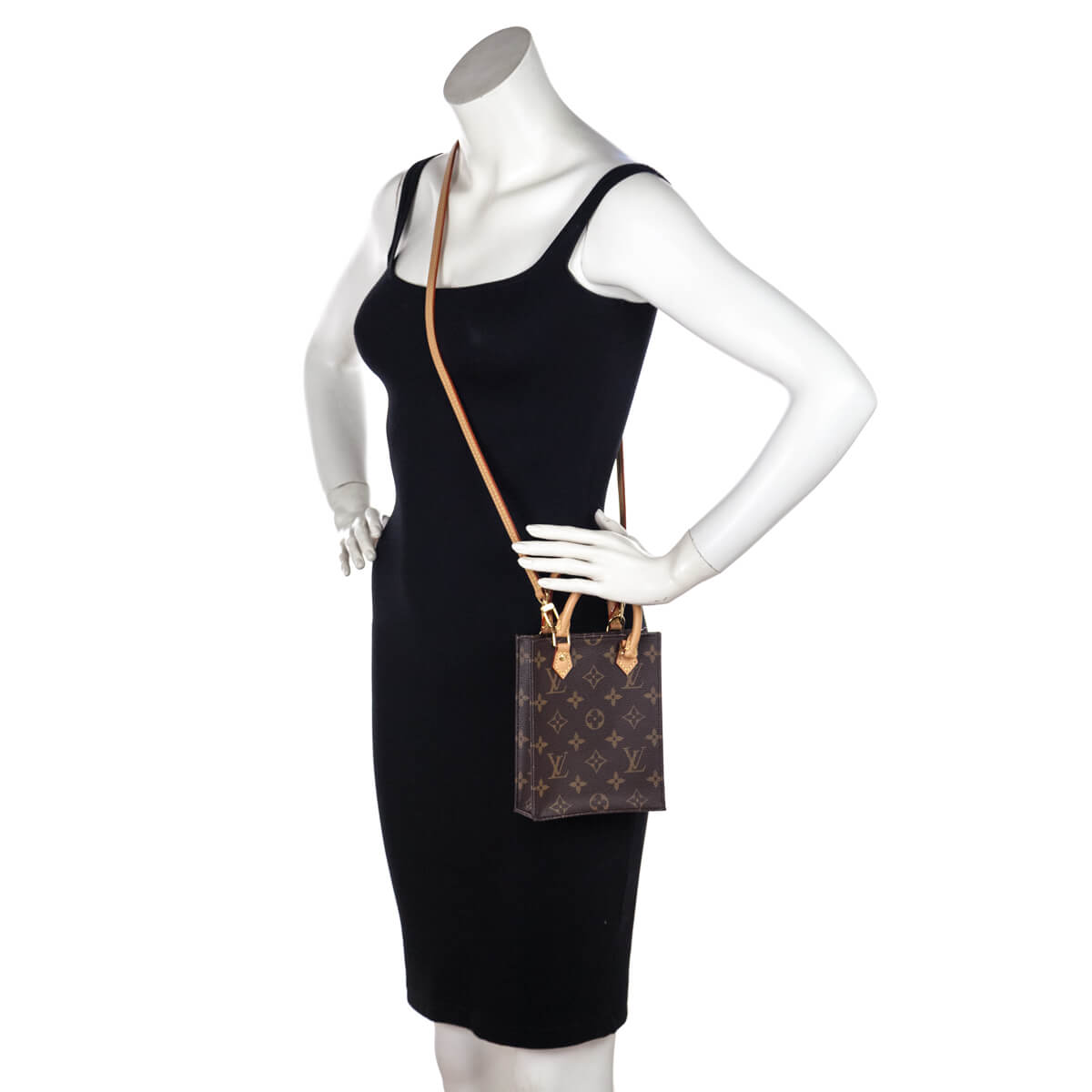 Louis Vuitton Monogram Petit Sac Plat