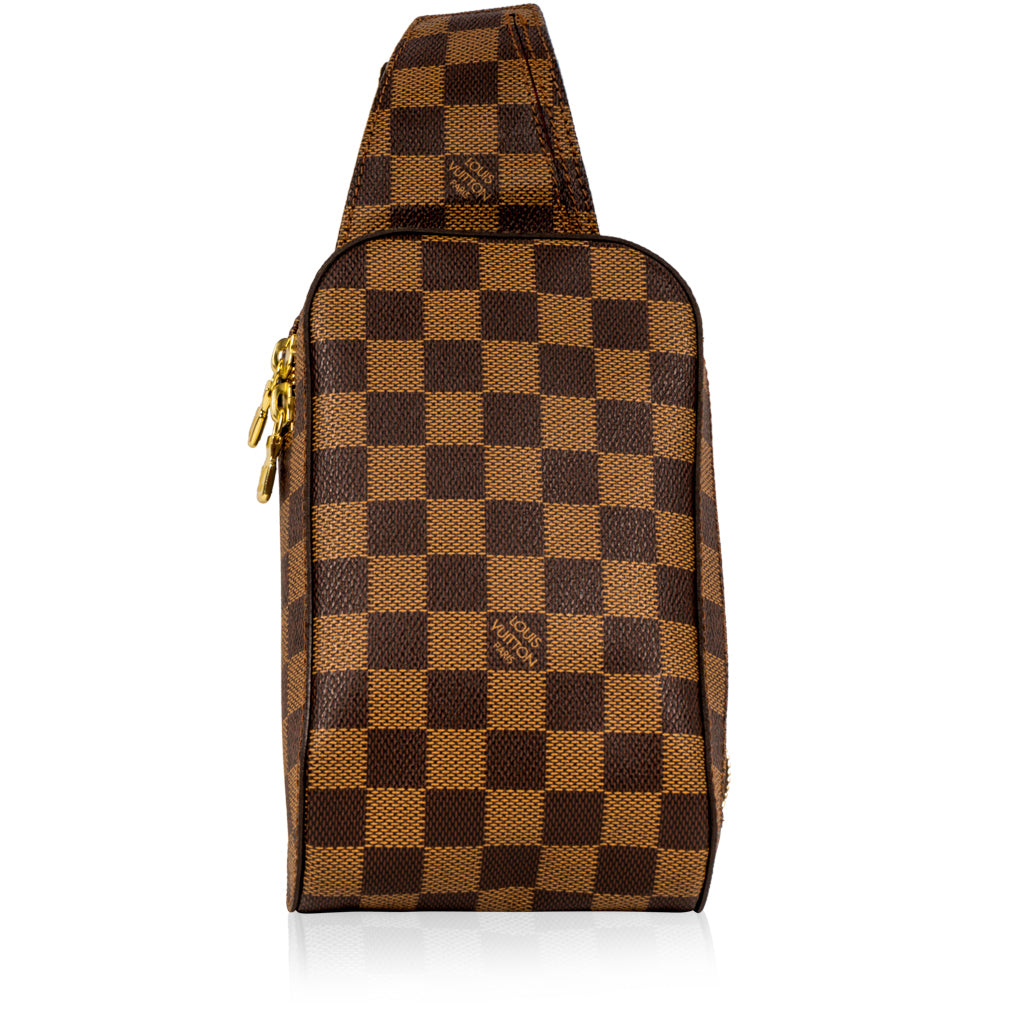 Louis Vuitton GÃ©ronimos - Damier Ebene - Brown Bum Bag