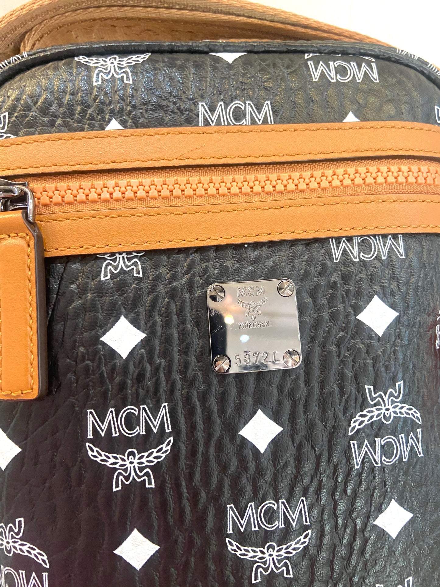 MCM NORTH SOUTH VISETOS CROSSBODY BAG