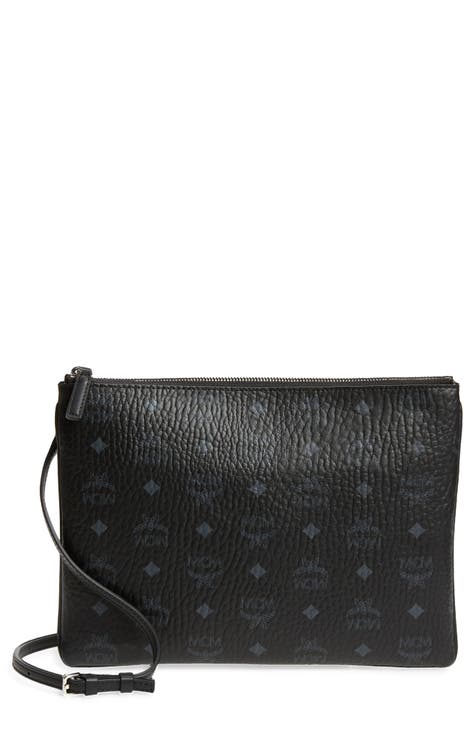 MCM Crossbody Pouch in Visetos Original