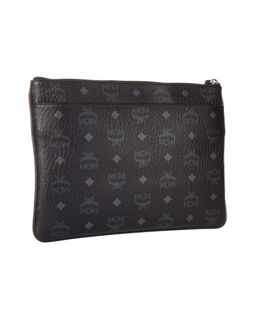 MCM Crossbody Pouch in Visetos Original