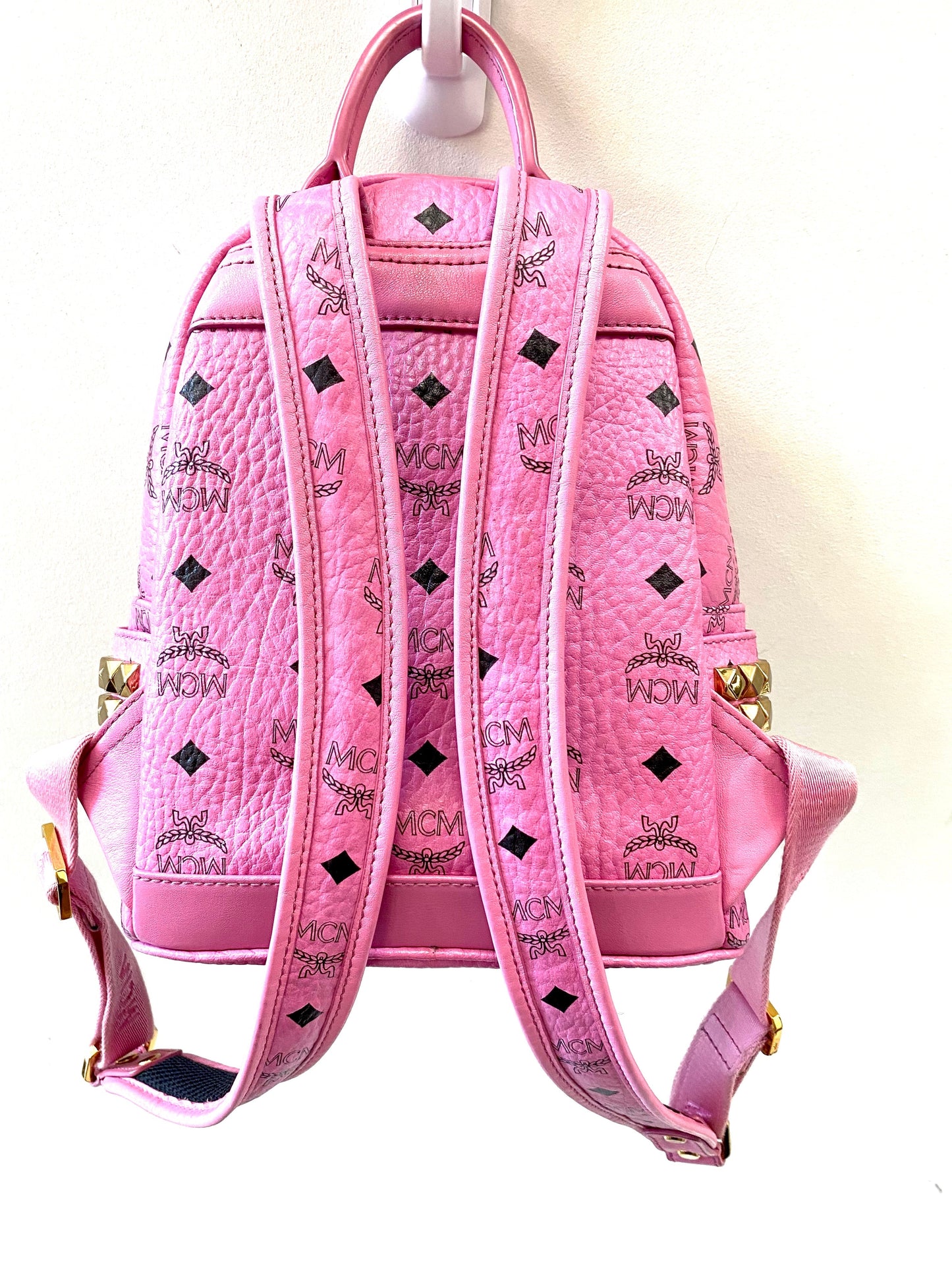 MCM VISETOS STUDDED STARK BACKPACK