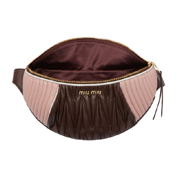 MIU MIU Quilted Fanny Bag