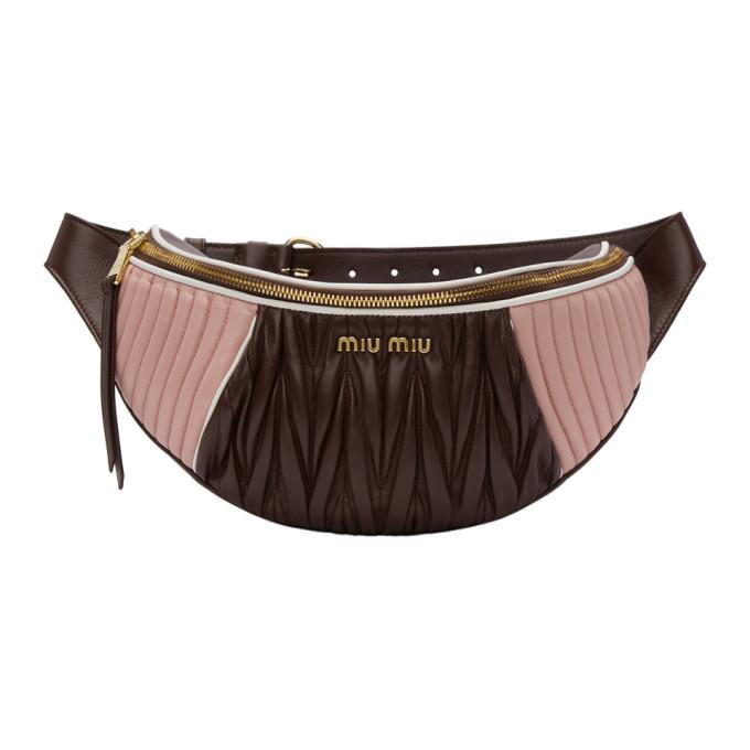MIU MIU Quilted Fanny Bag