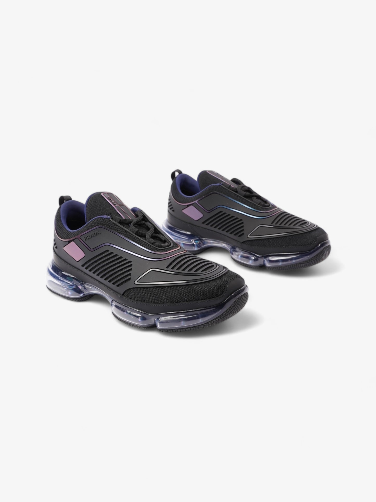 Prada Cloudbust Air Sport Sneakers Black / Iridescent  Rubber EU 41 UK 8