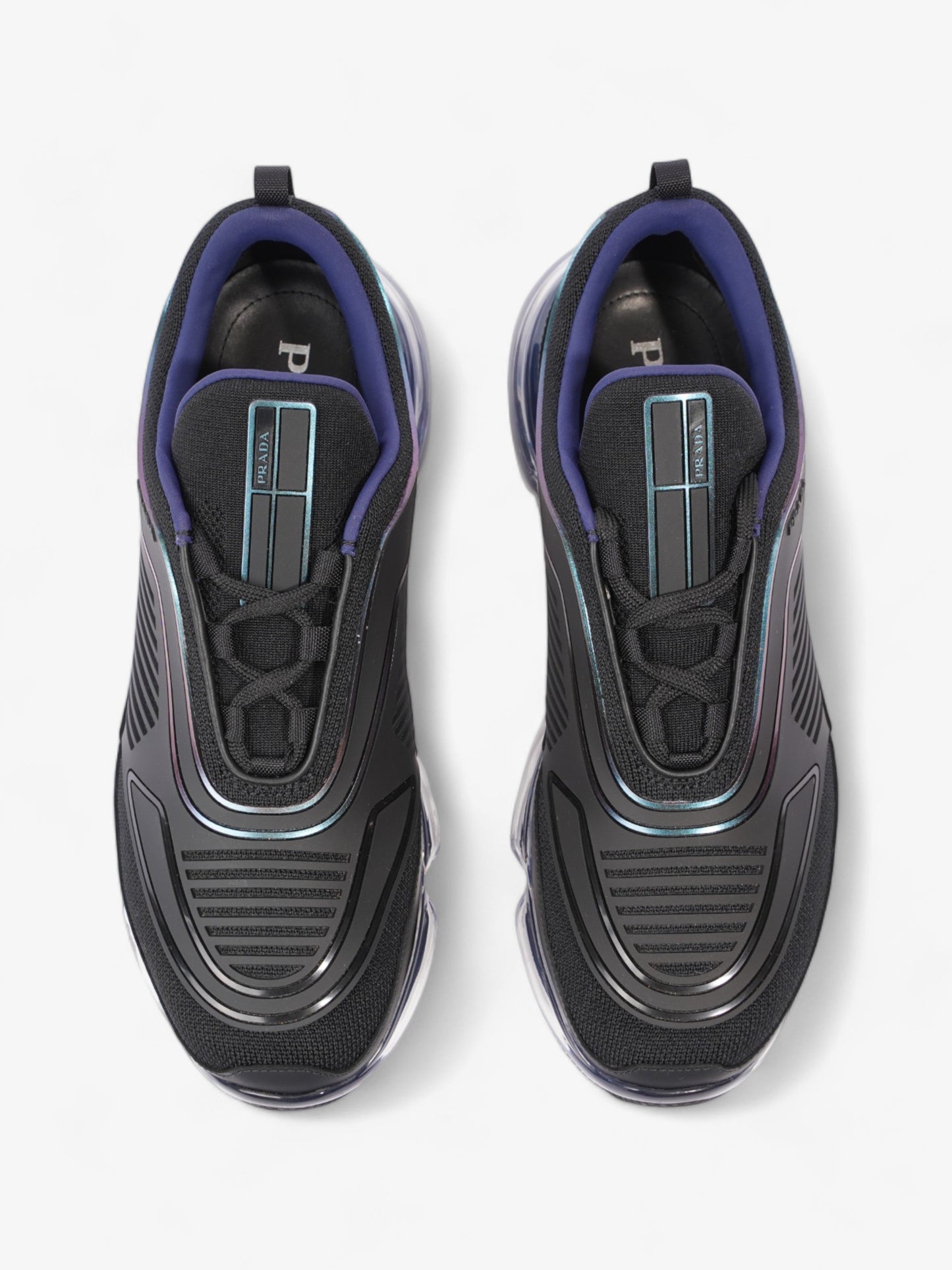 Prada Cloudbust Air Sport Sneakers Black / Iridescent  Rubber EU 41 UK 8