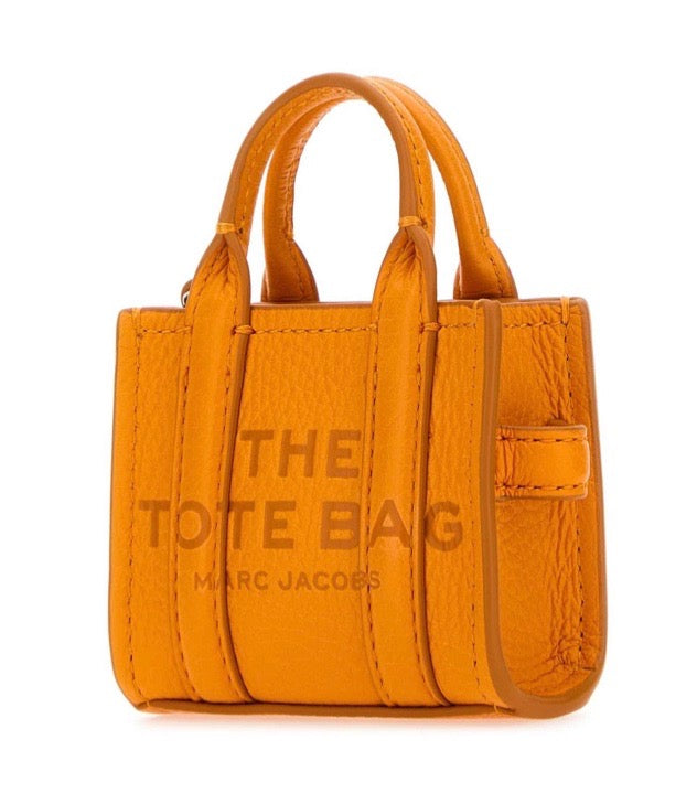 MARC JACOBS THE LEATHER CROSSBODY NANO TOTE BAG