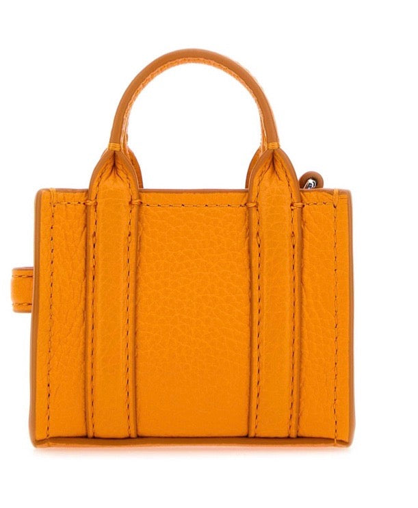 MARC JACOBS THE LEATHER CROSSBODY NANO TOTE BAG