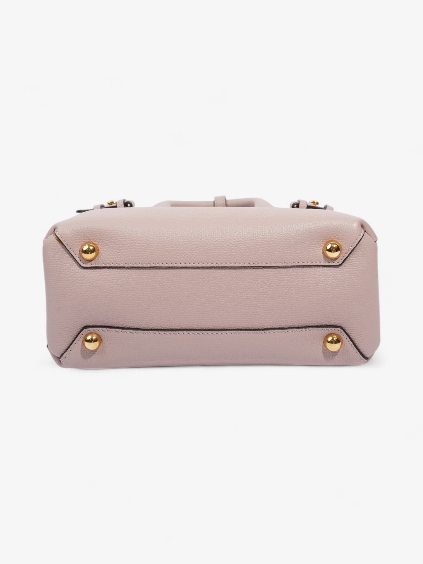 Burberry Banner Bag Pale Orchid / House Check Grained Leather Small