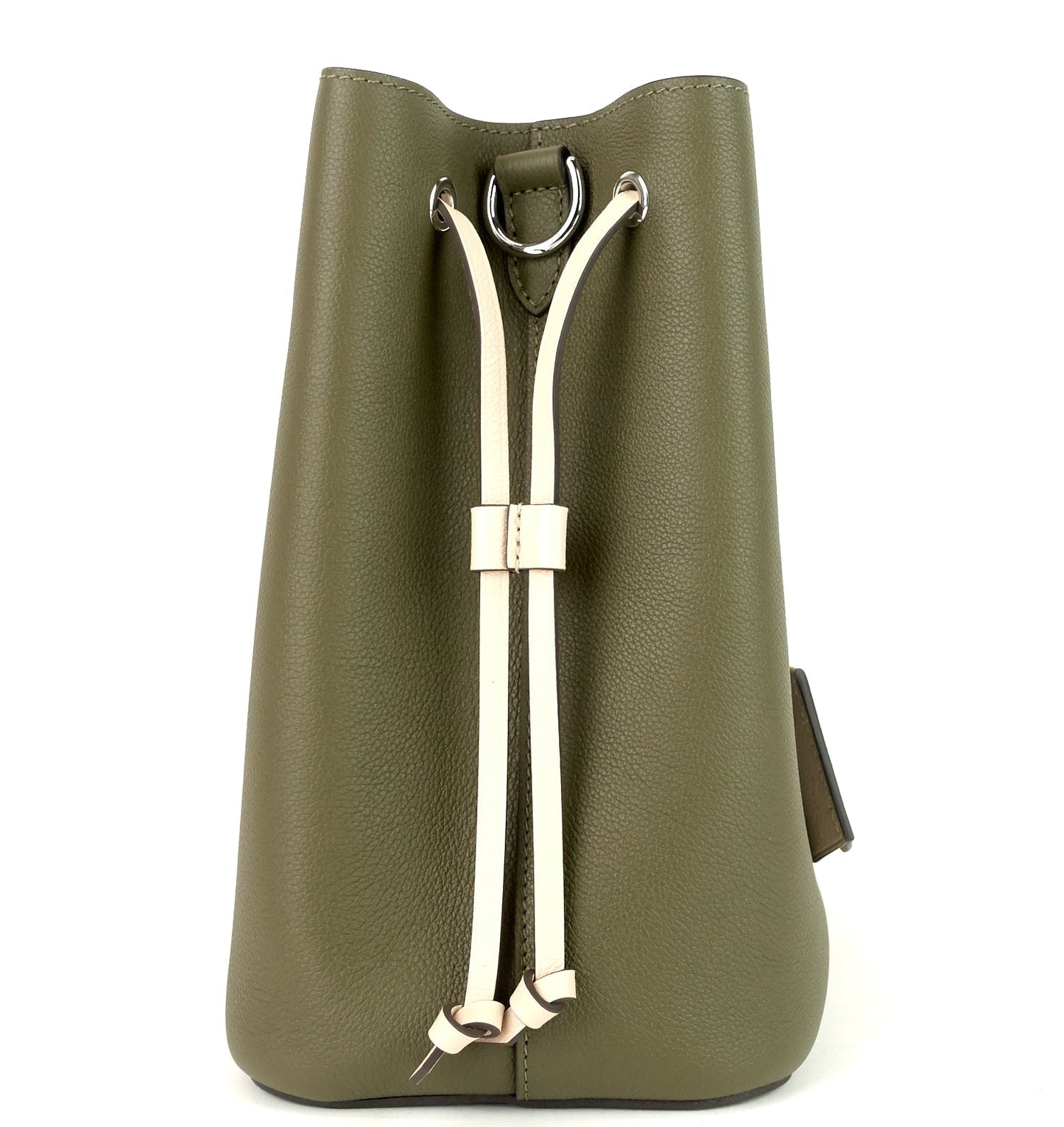 Louis Vuitto LockMe Calfskin Leather Bucket Bag