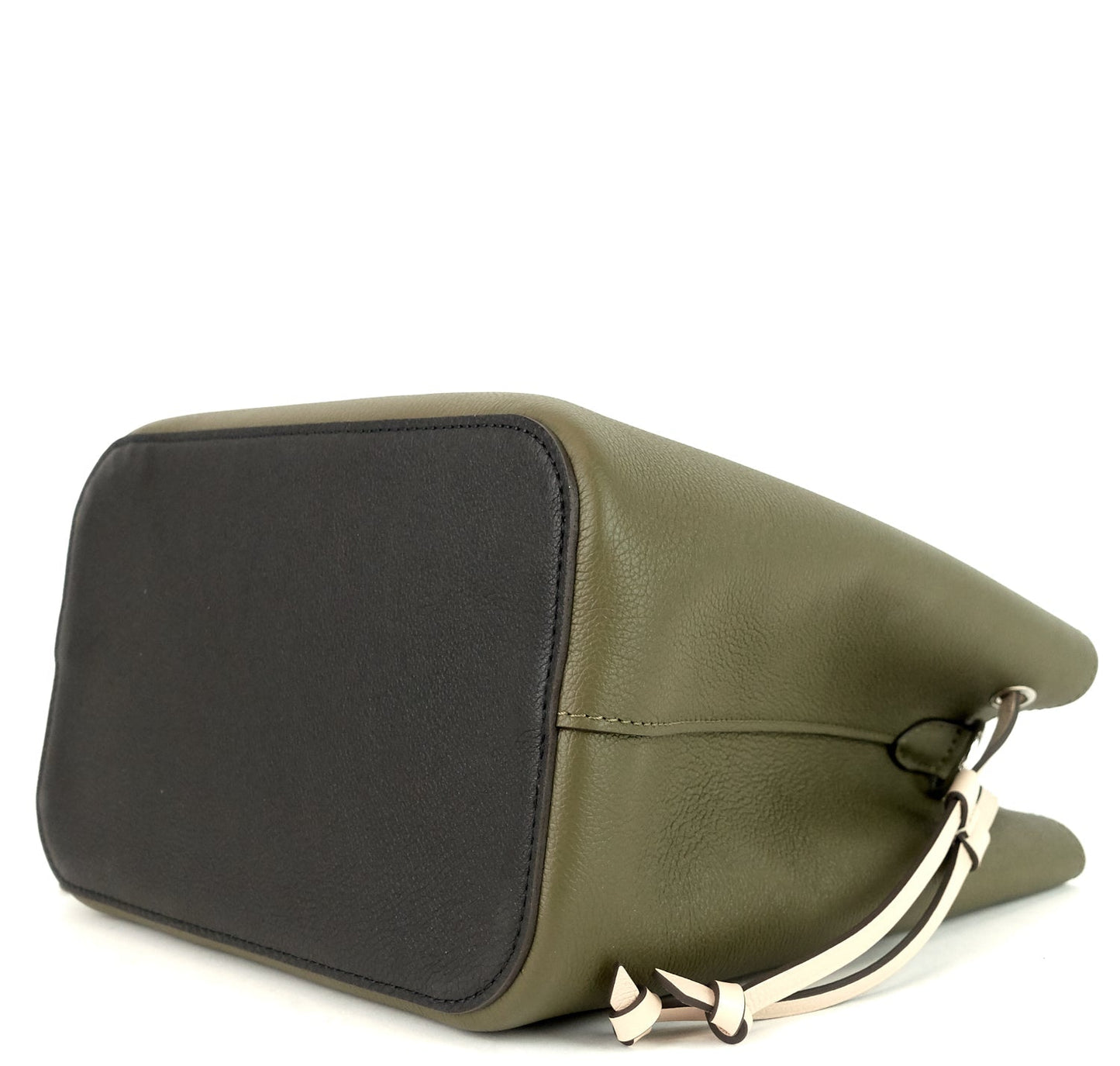 Louis Vuitto LockMe Calfskin Leather Bucket Bag