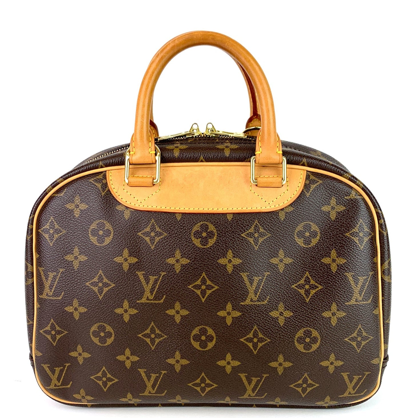 Louis Vuitto Deauville Monogram Canvas Handbag