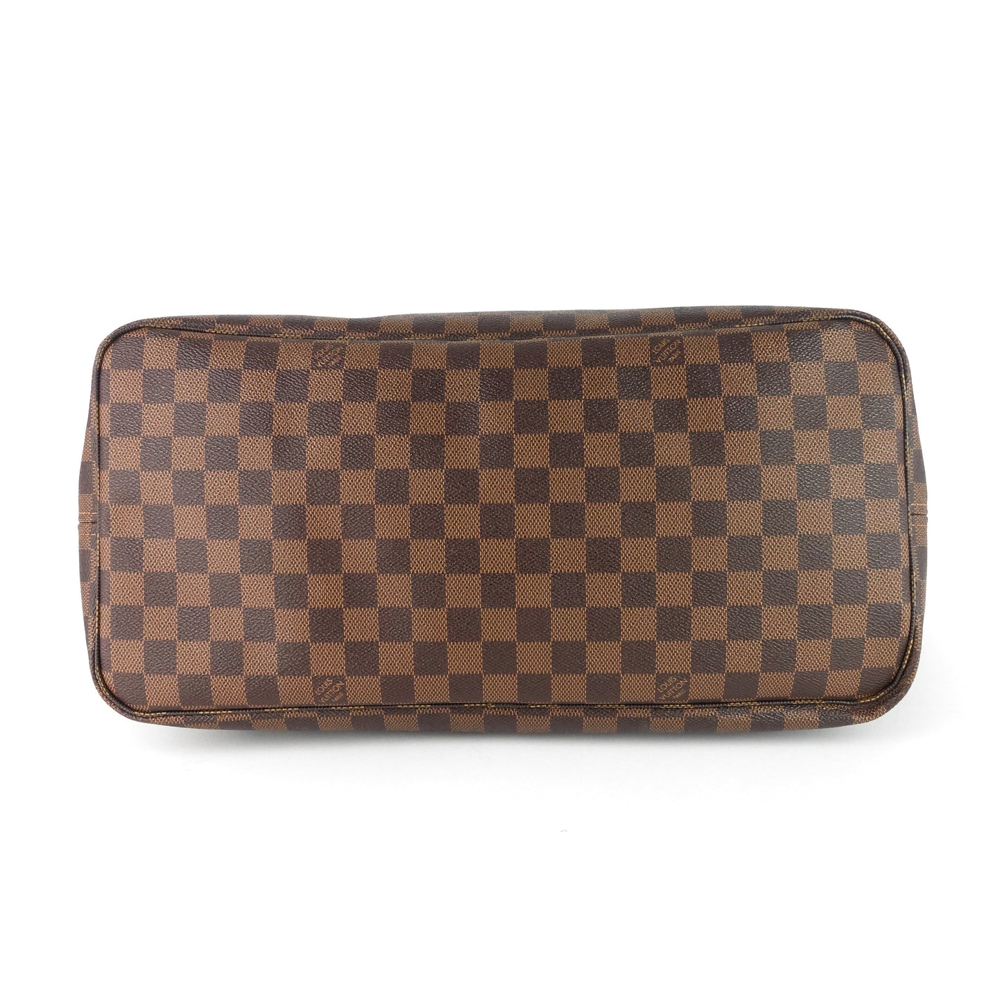Louis Vuitto Neverfull GM with Pouch Damier Ebene Tote Bag