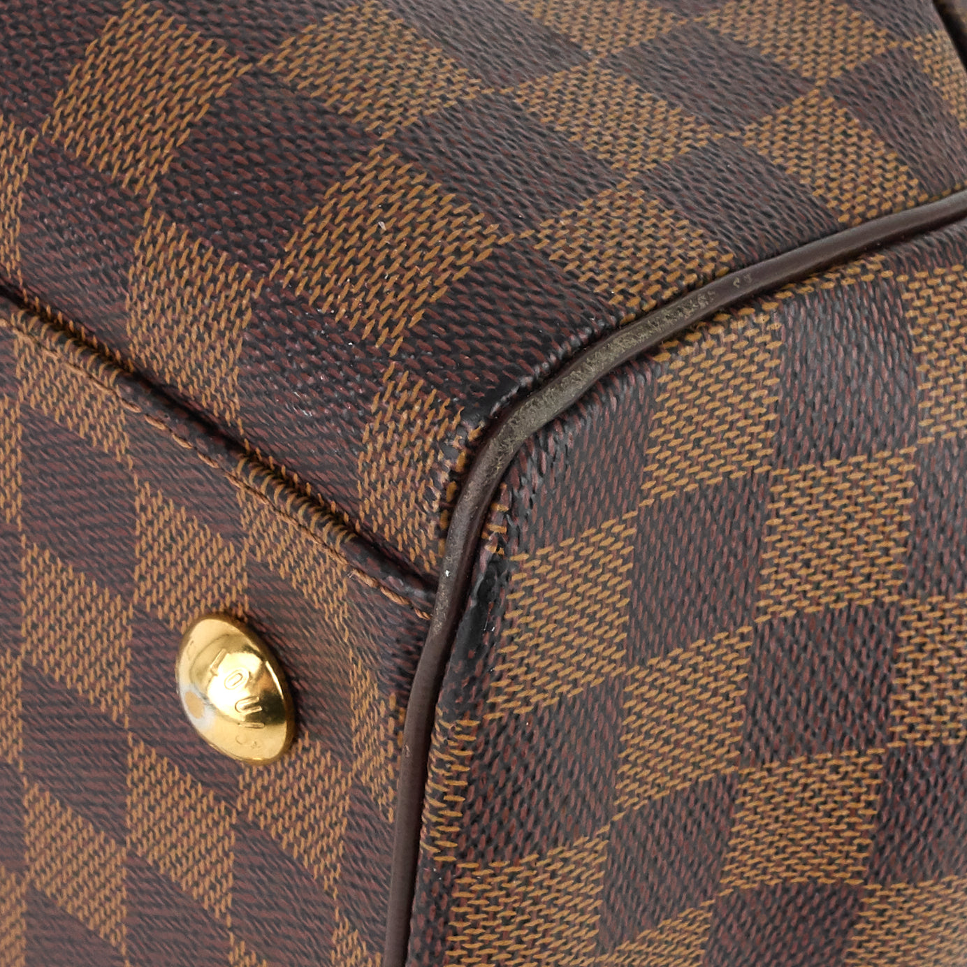 Louis Vuitto Trevi PM Damier Ebene Canvas Bag