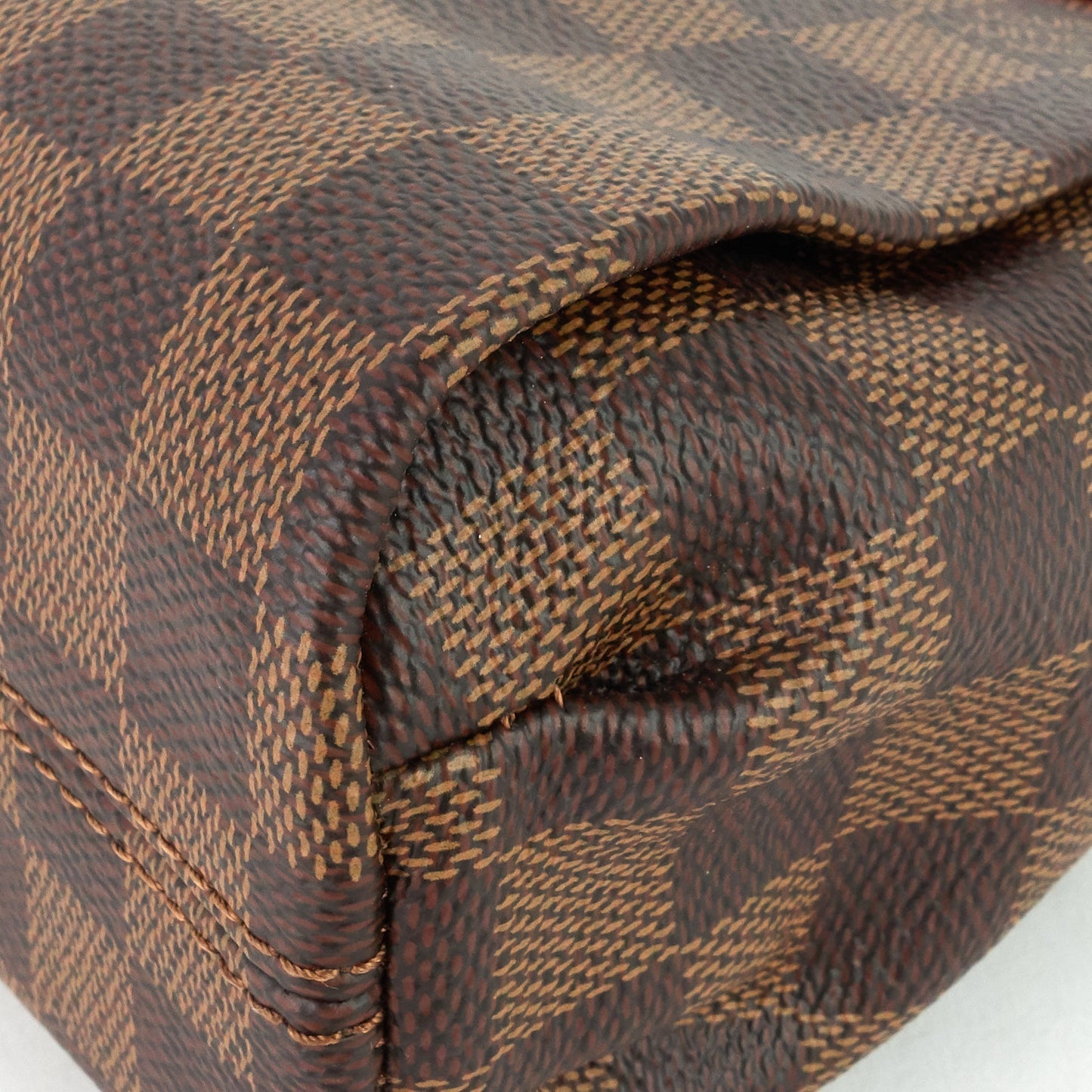 Louis Vuitto Croisette Damier Ebene Canvas Bag