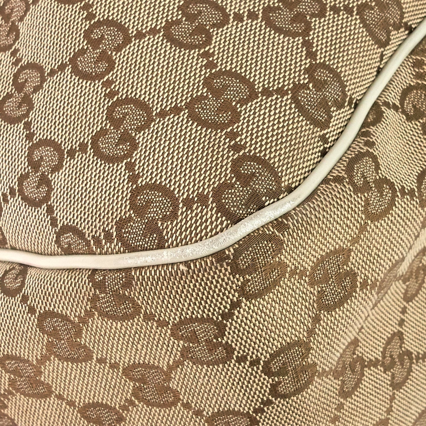 Gucci Sukey GG Canvas Zipped Pocket Tote Bag