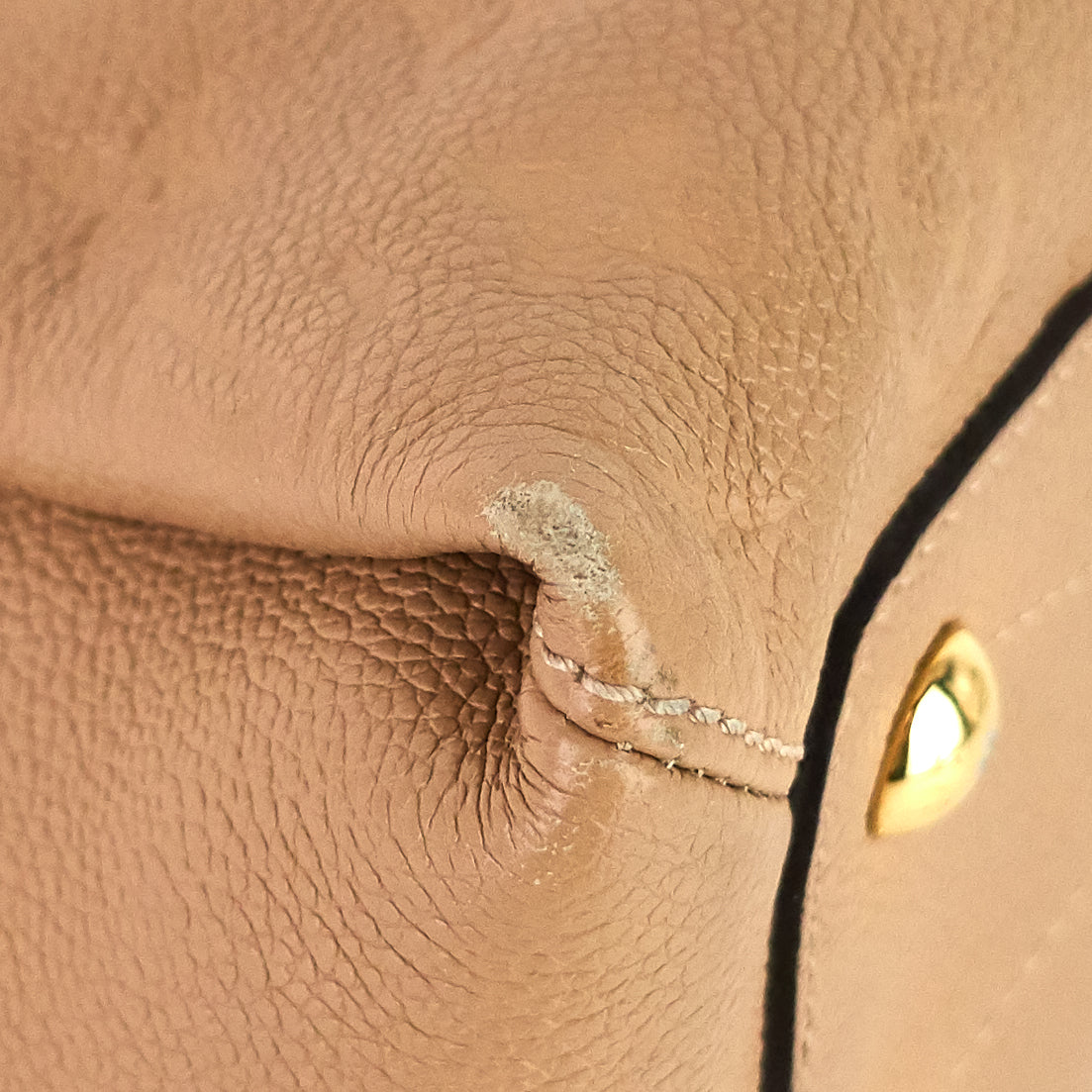 Louis Vuitto Vosges MM Monogram Empreinte Leather Bag