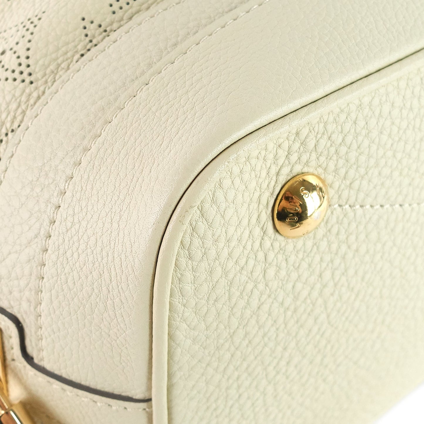 Louis Vuitto Stellar PM Monogram Mahina Leather Bag