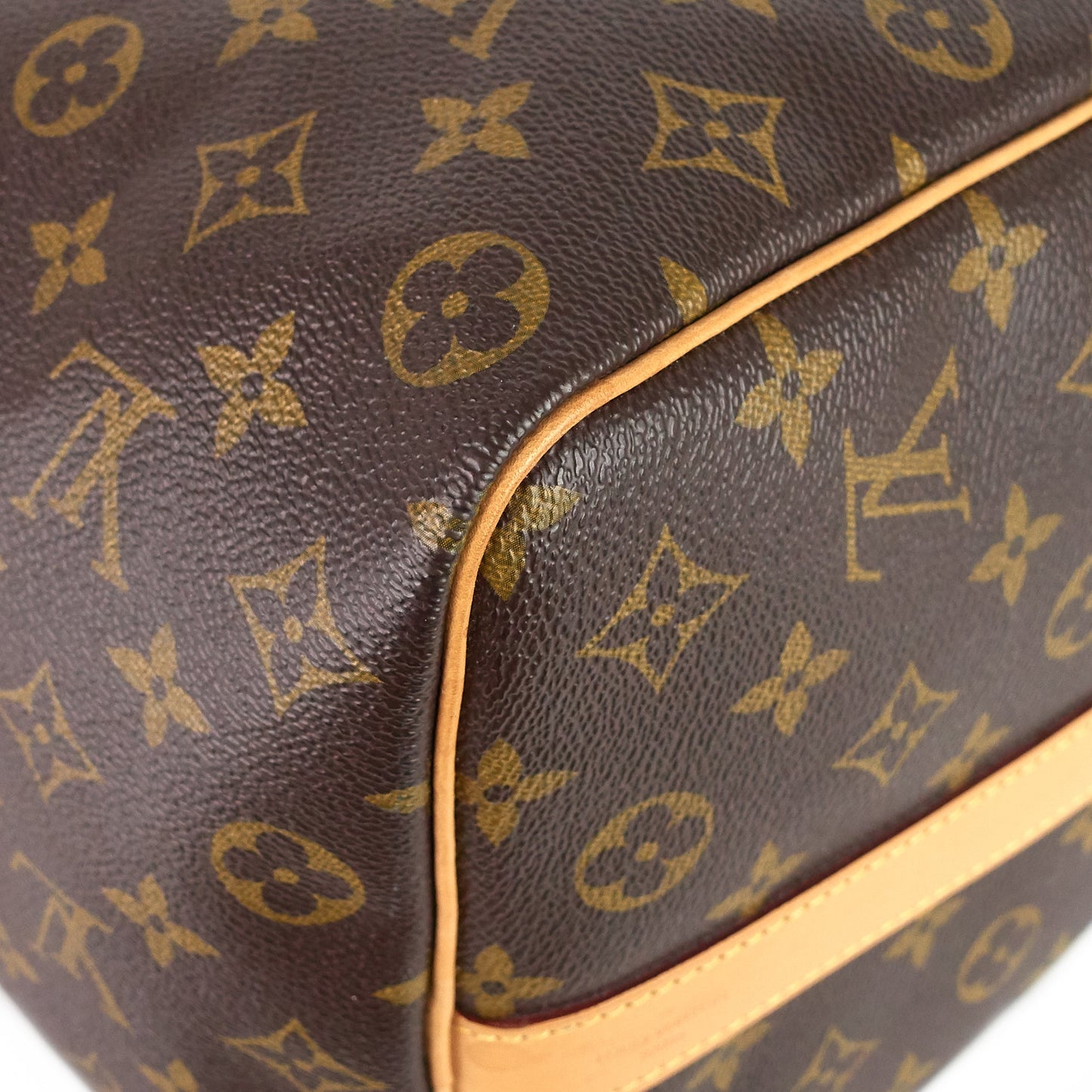 Louis Vuitto Keepall 50 BandouliÃ¨re Monogram Canvas Bag