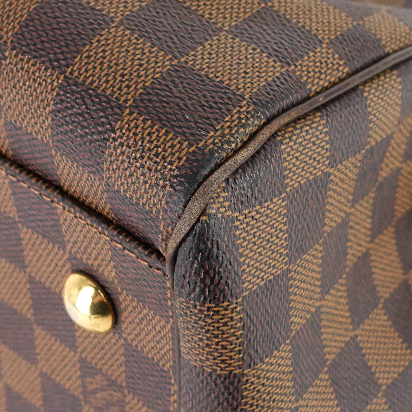 Louis Vuitto Trevi GM Damier Ebene Canvas Bag