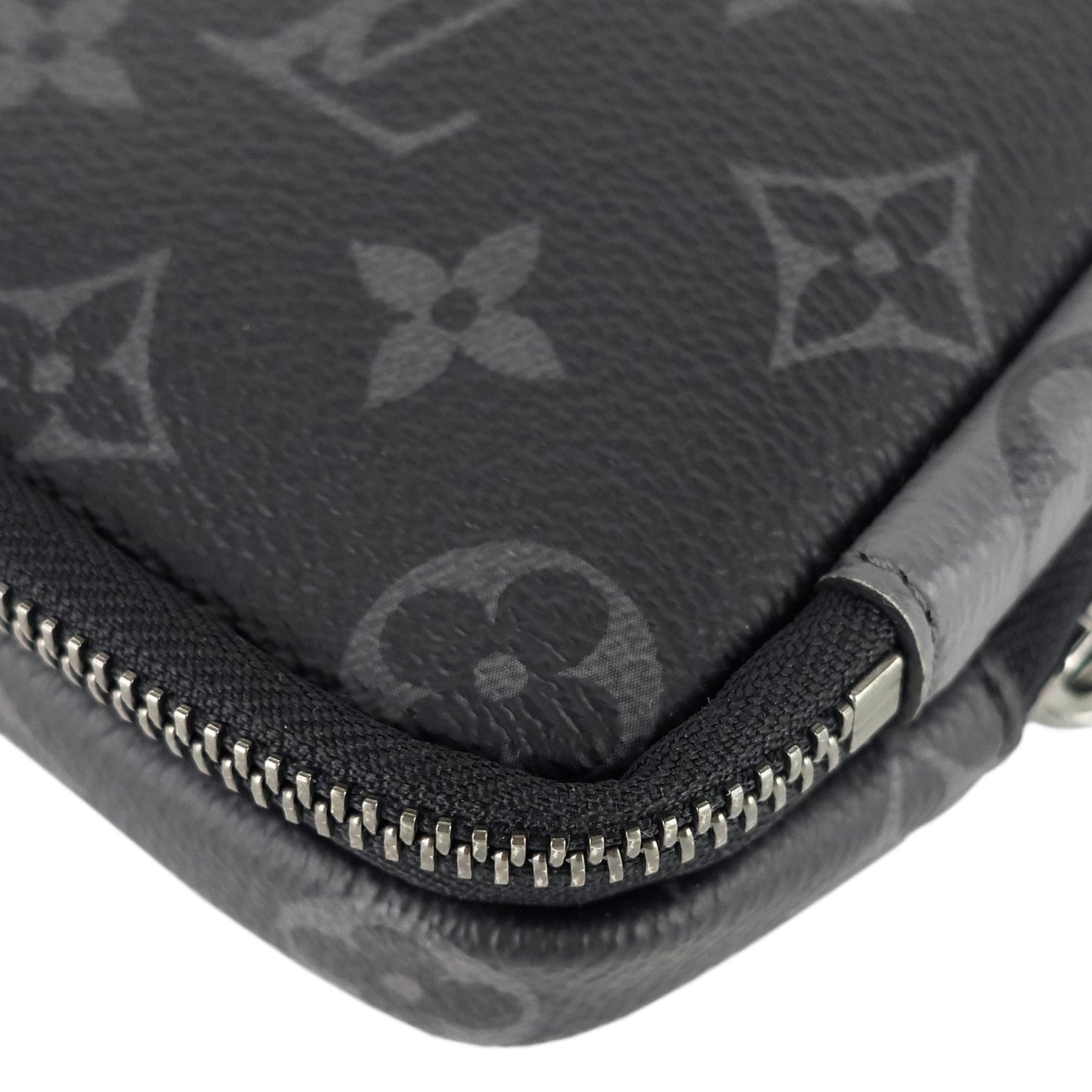 Louis Vuitto Double Phone Eclipse Reverse Canvas Pouch
