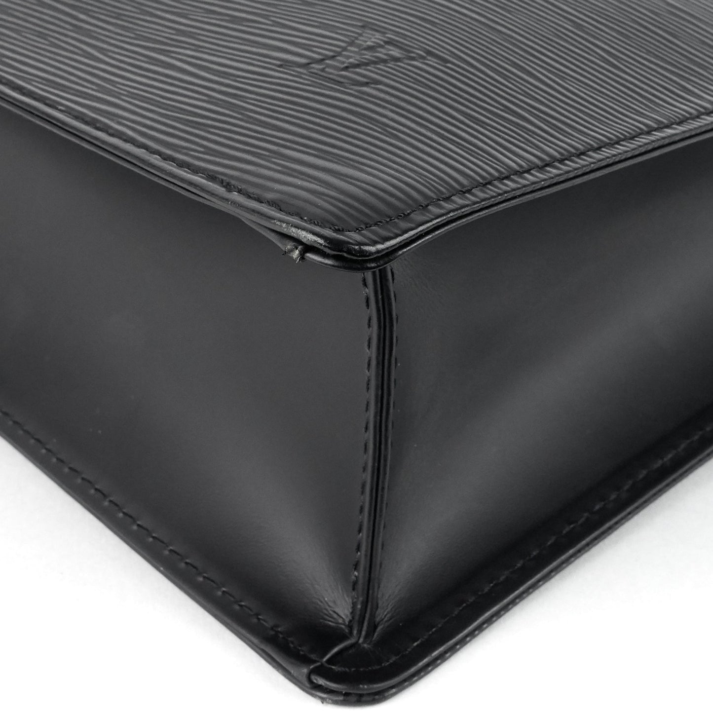 Louis Vuitto Sac Plat GM Black Epi Leather Bag