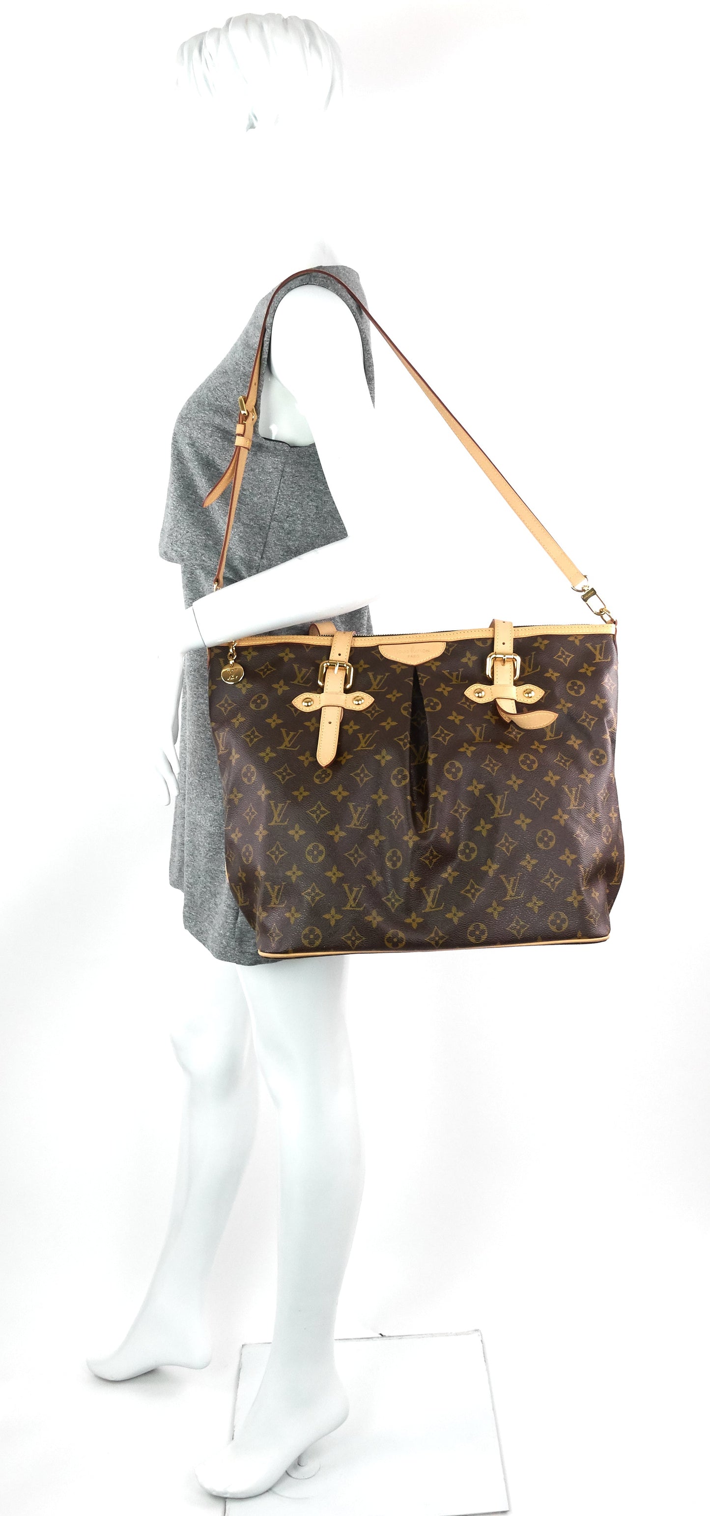 Louis Vuitto Palermo GM Monogram Canvas Bag