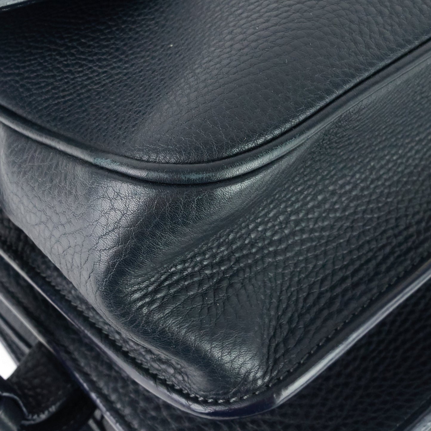 Louis Vuitto Stelios Naxos Leather Messenger Bag