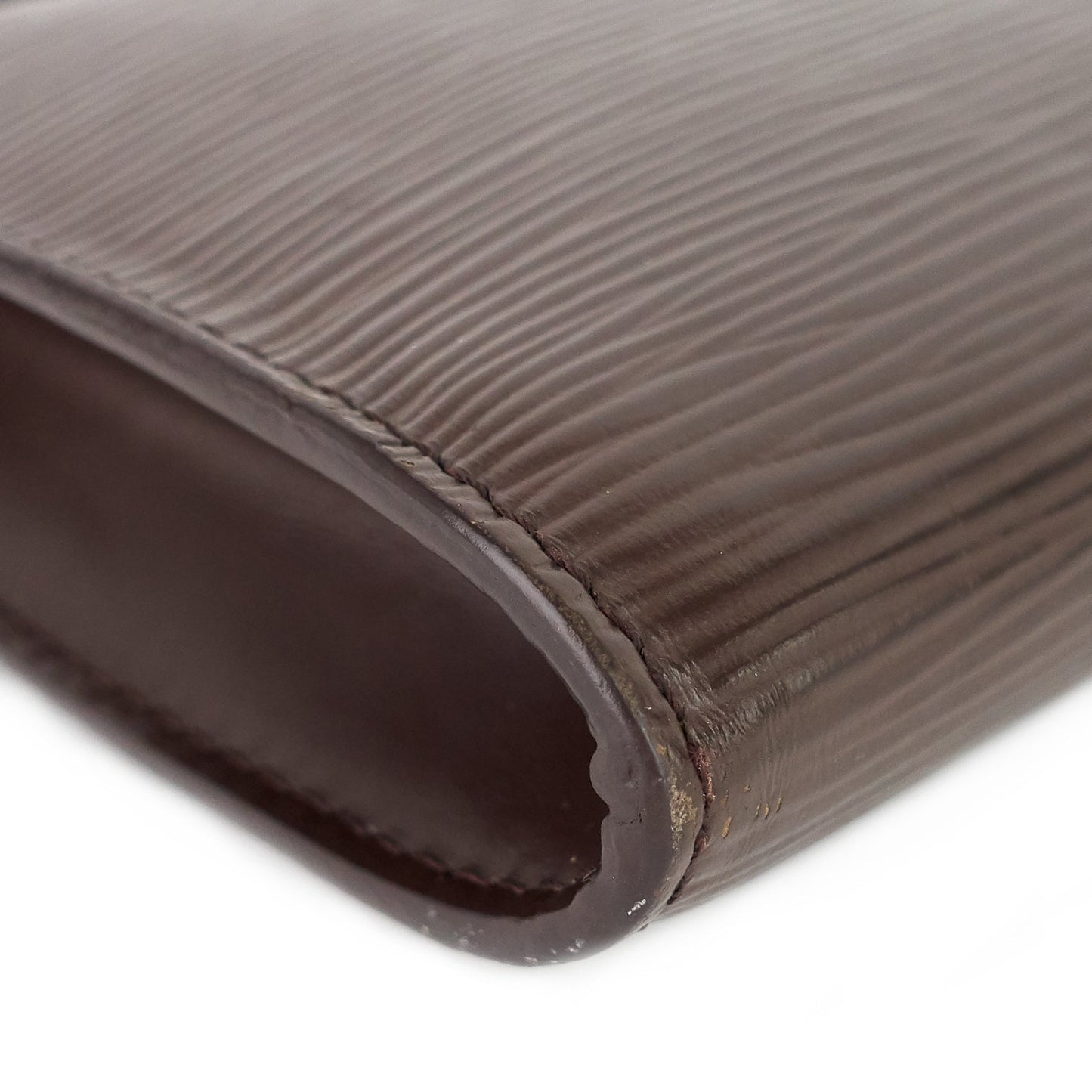 Louis Vuitto Pochette Accessoires Brown Epi Leather Bag