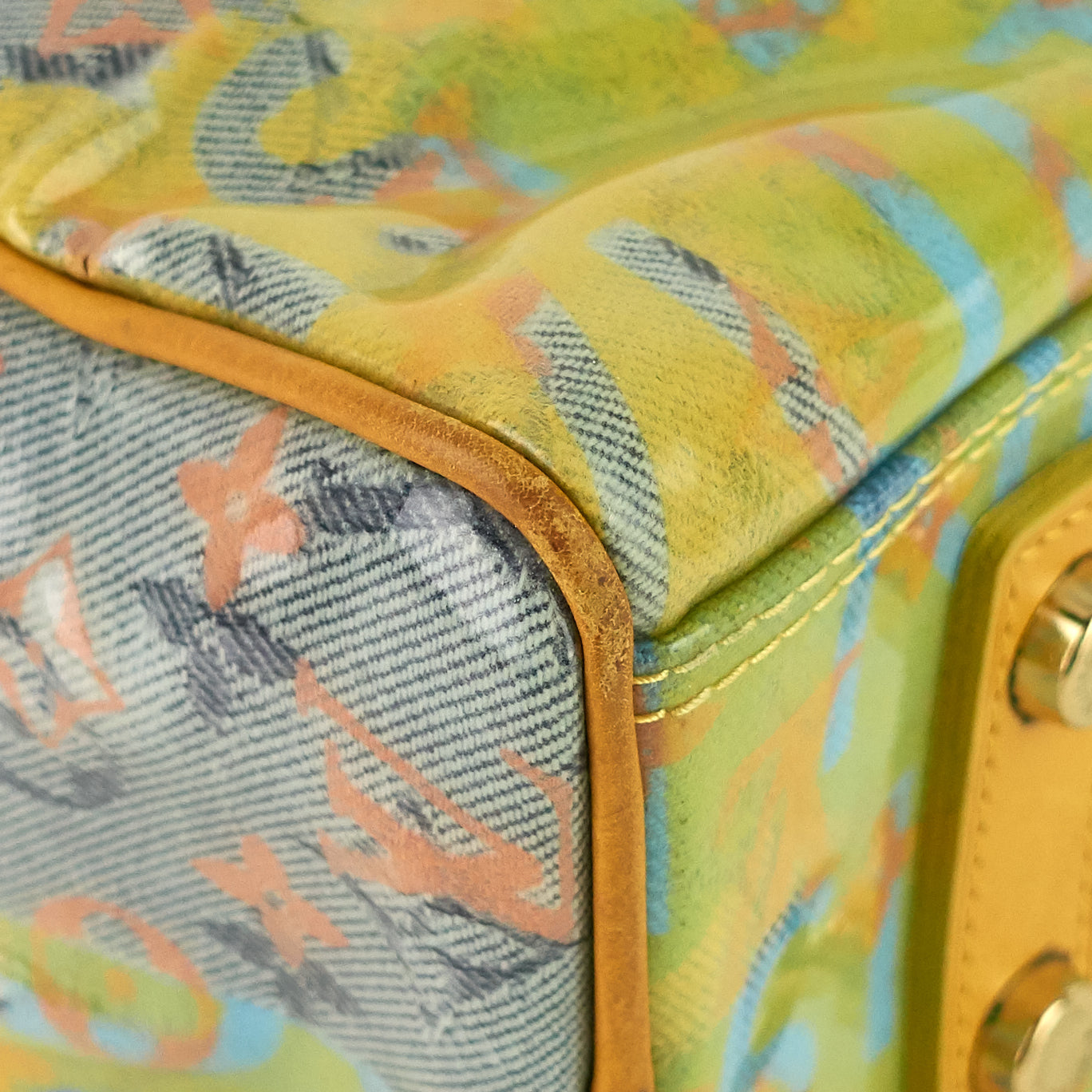 Louis Vuitto Weekender PM Monogram Pulp Canvas Bag