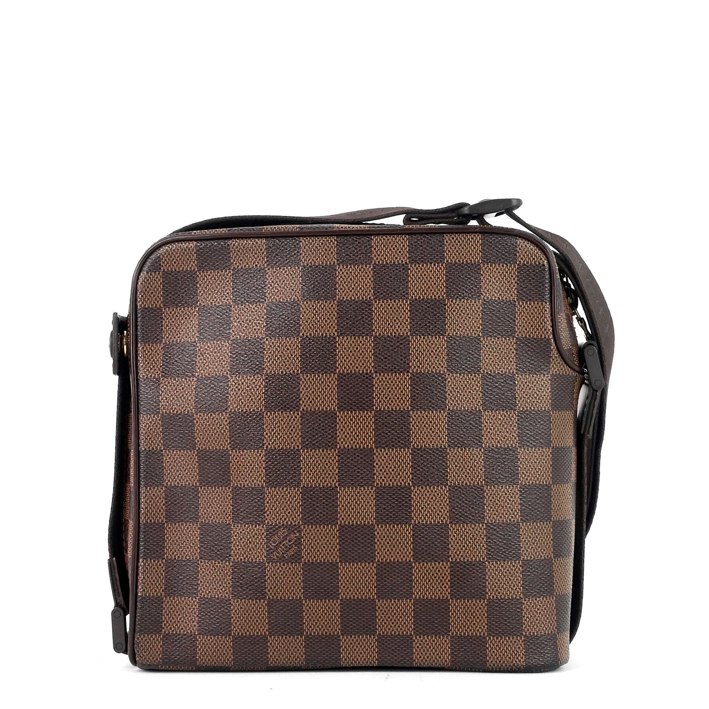 Louis Vuitto Olav PM Damier Ebene Canvas Messenger Bag