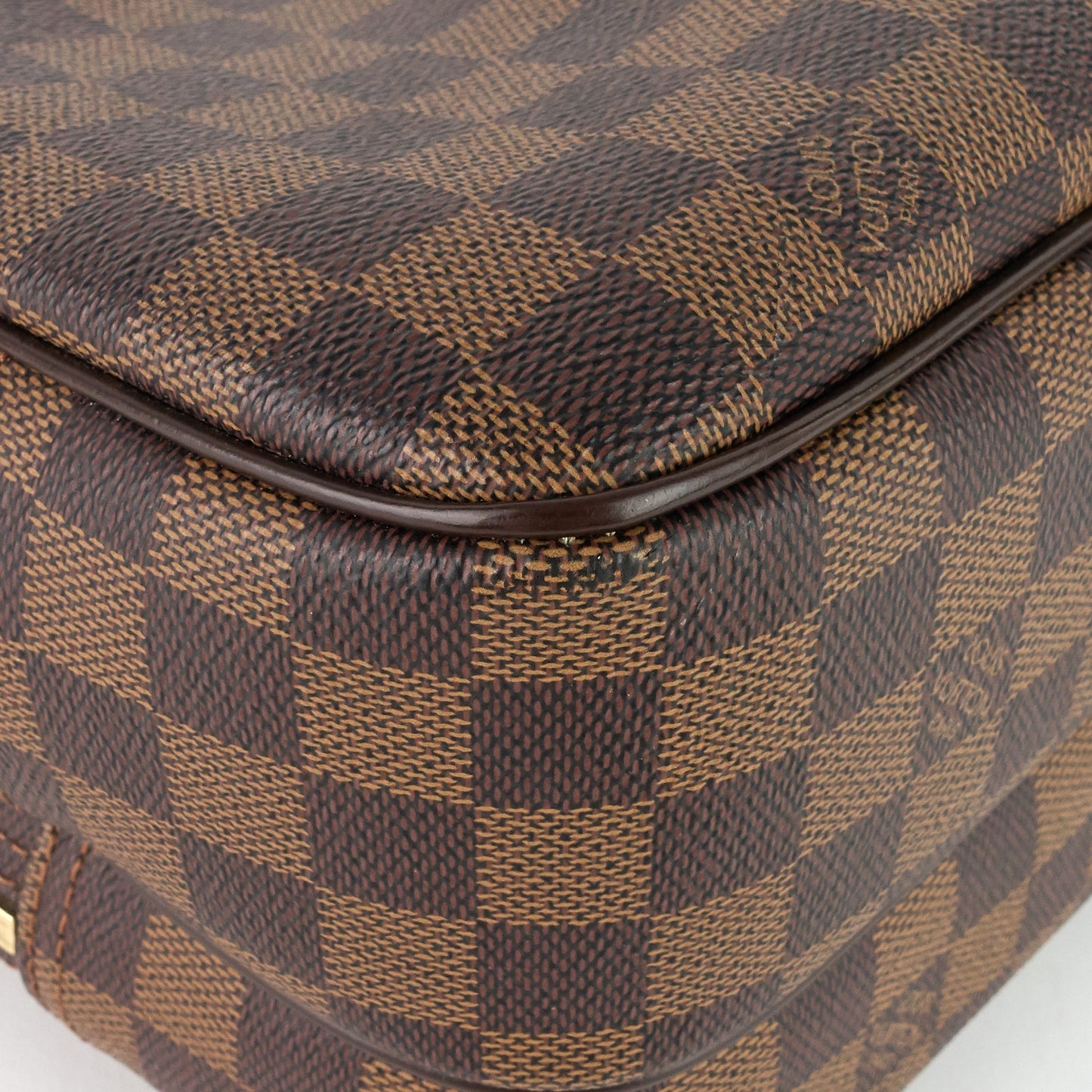 Louis Vuitto Reporter PM Damier Ebene Canvas Messenger Bag
