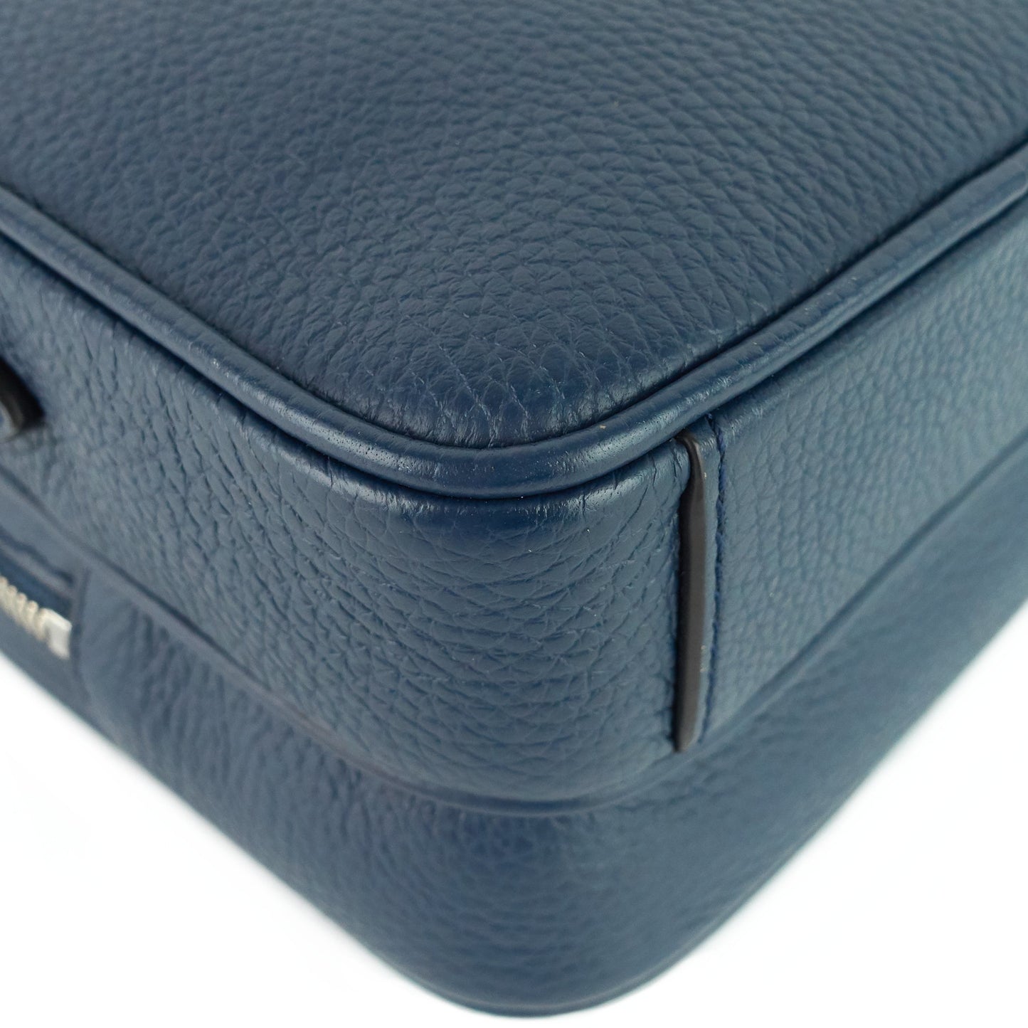 Louis Vuitto Amazone Blue Taurillon Leather Crossbody Bag